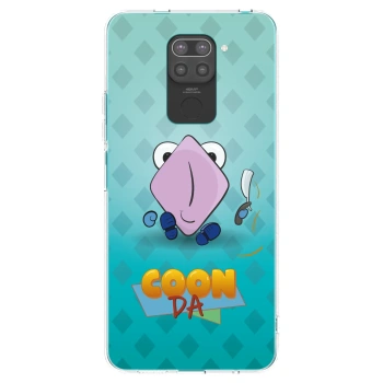 Picasee silikonový černý obal pro Xiaomi Redmi Note 9 - COONDA holátko - světlá