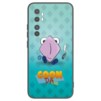 Picasee silikonový černý obal pro Xiaomi Mi Note 10 Lite - COONDA holátko - světlá