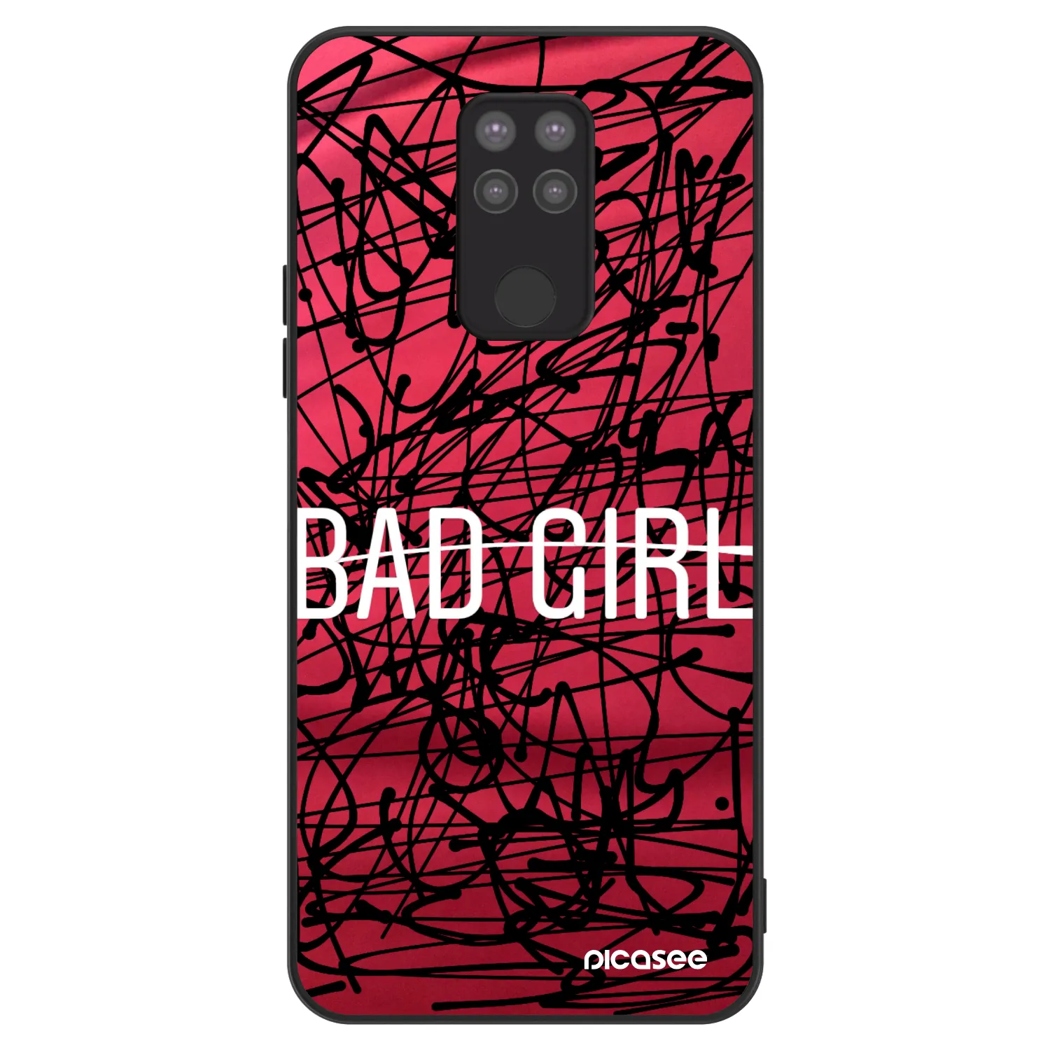 Picasee ULTIMATE CASE pro Xiaomi Redmi Note 9 - Zlobivá holka