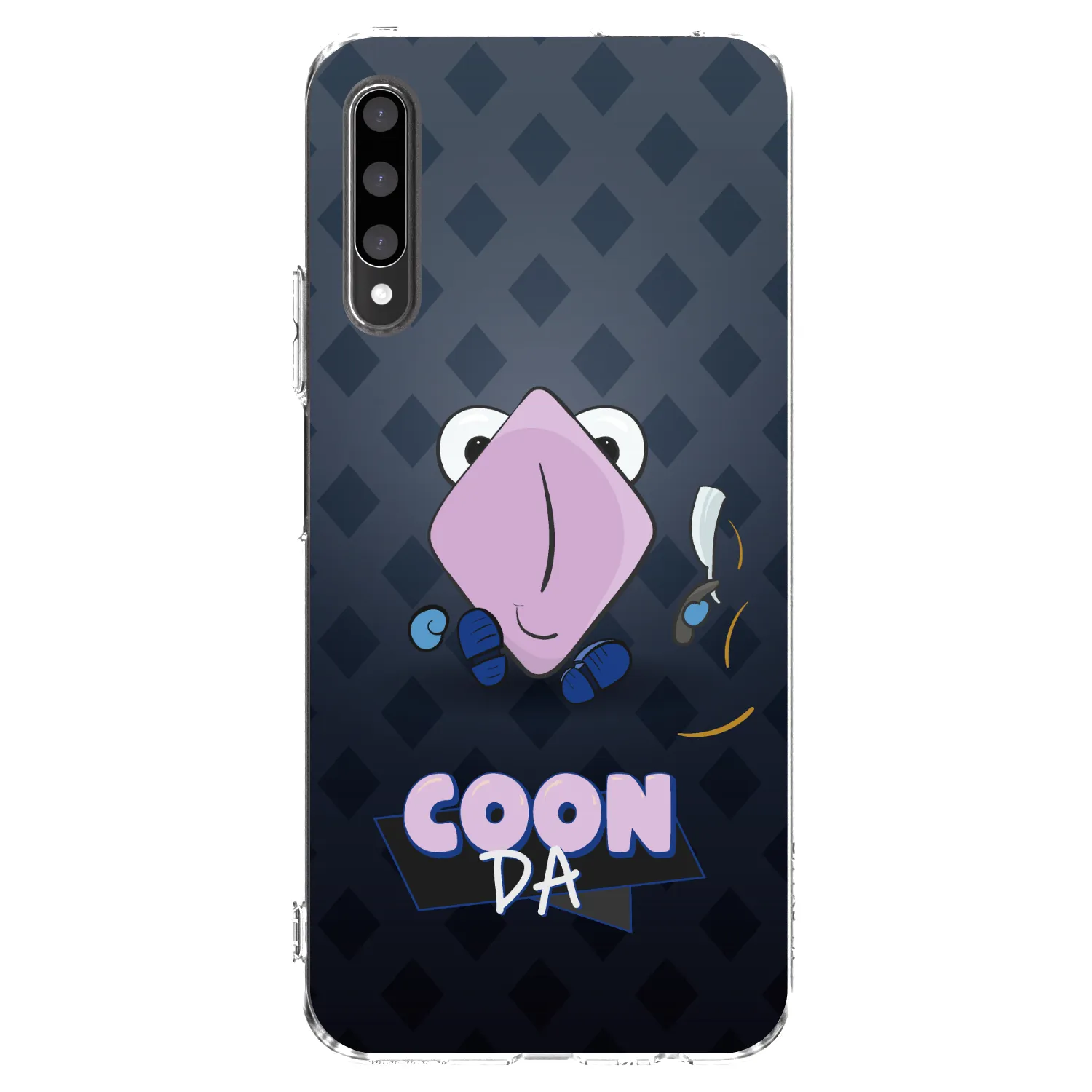 Picasee silikonový průhledný obal pro Honor 9X Pro - COONDA holátko - tmavá
