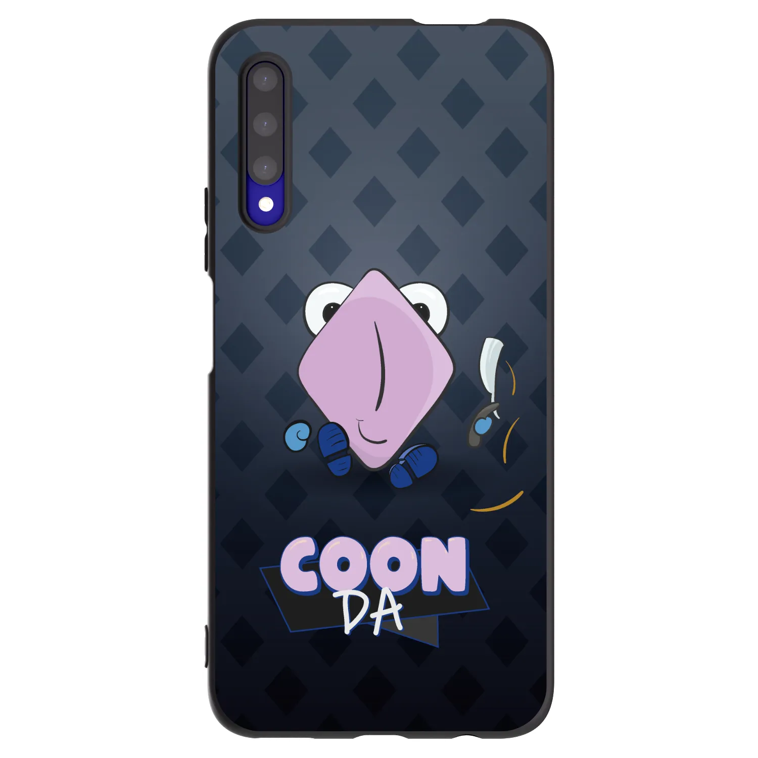 Picasee silikonový černý obal pro Honor 9X Pro - COONDA holátko - tmavá
