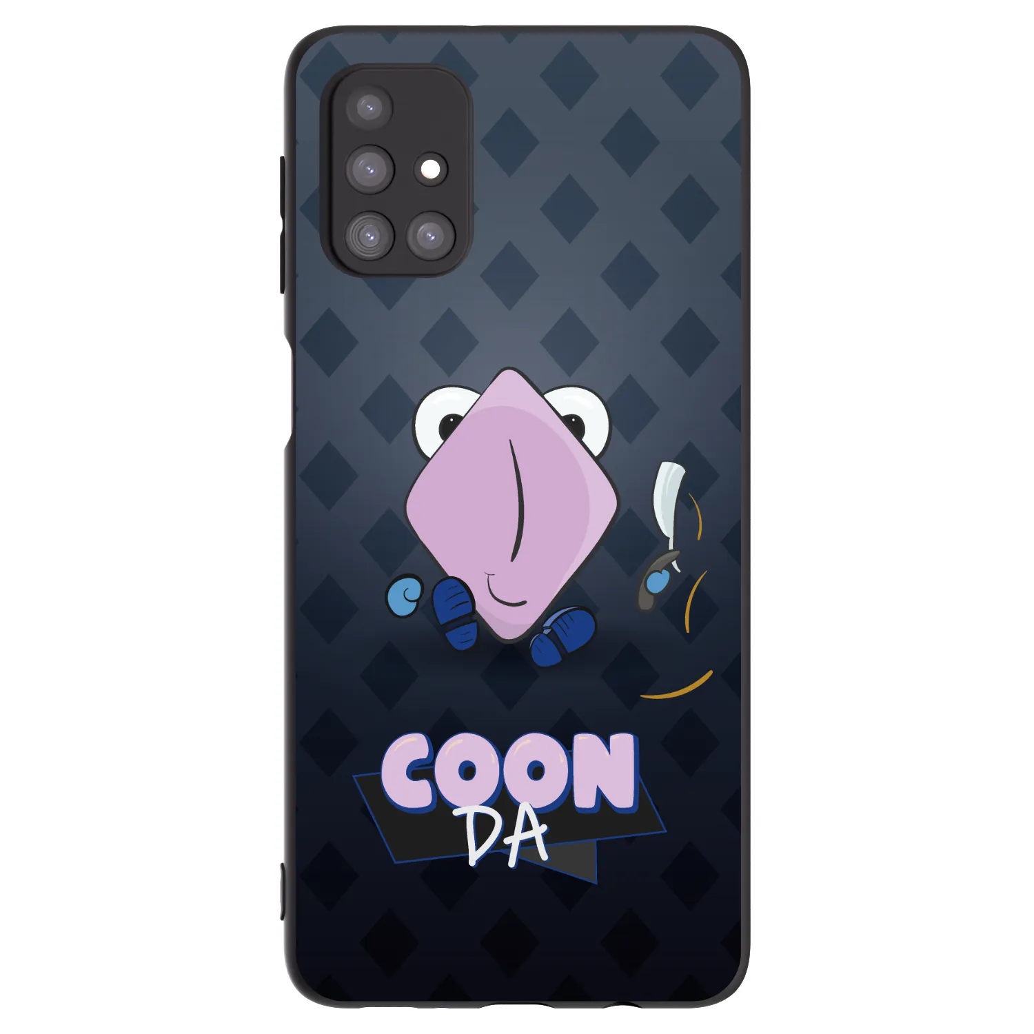 Picasee silikonový černý obal pro Samsung Galaxy M31s - COONDA holátko - tmavá