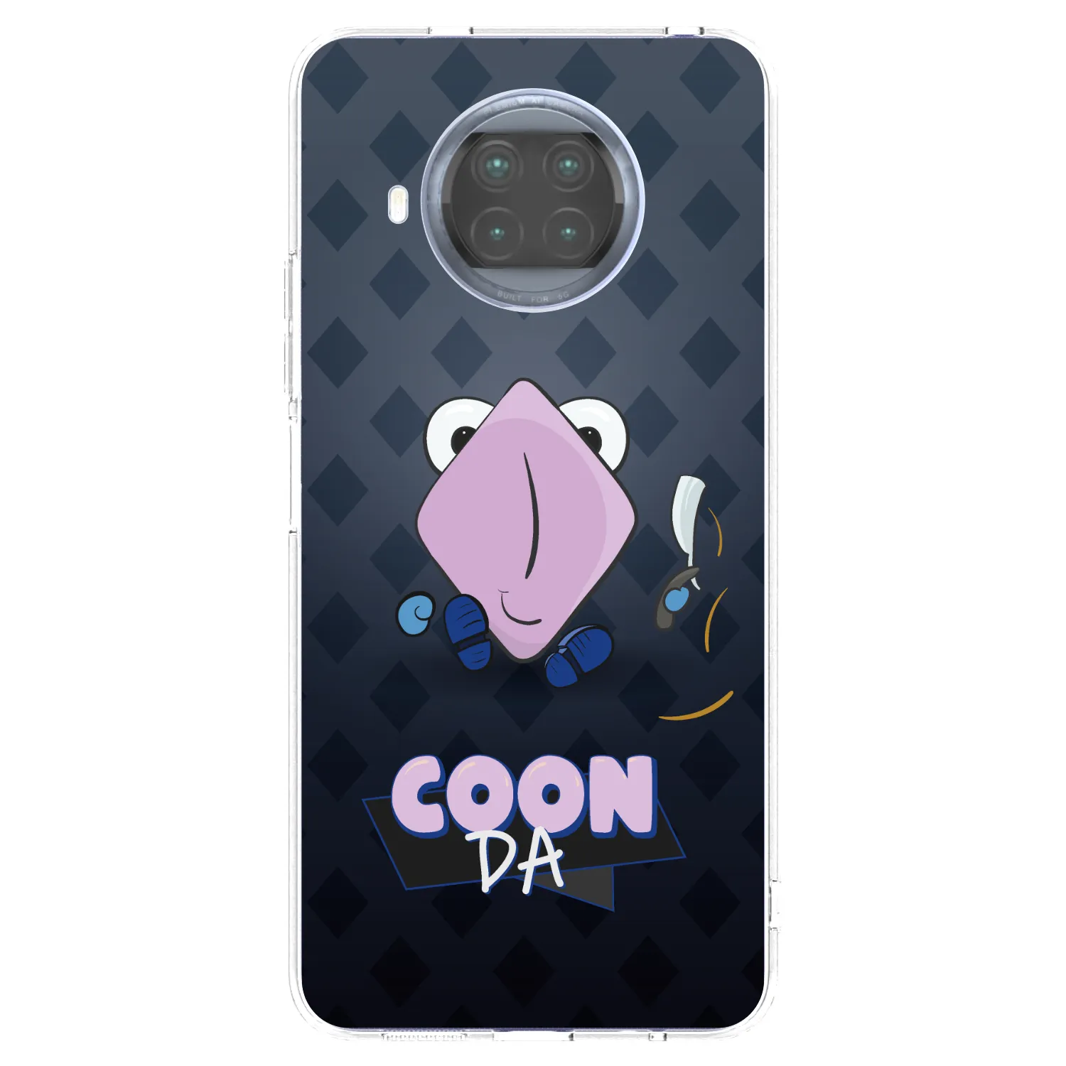 Picasee silikonový průhledný obal pro Xiaomi Mi 10T Lite - COONDA holátko - tmavá