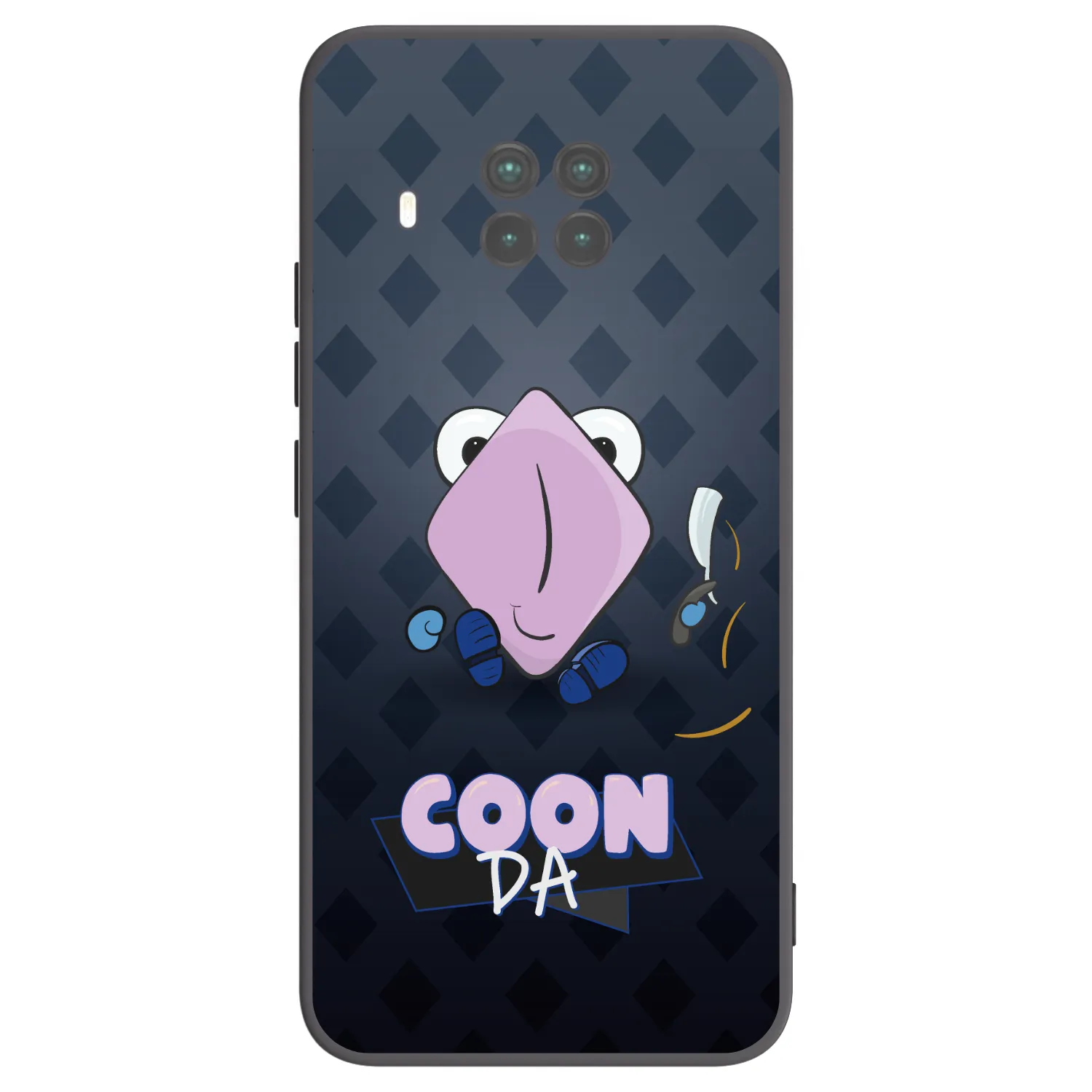 Picasee silikonový černý obal pro Xiaomi Mi 10T Lite - COONDA holátko - tmavá