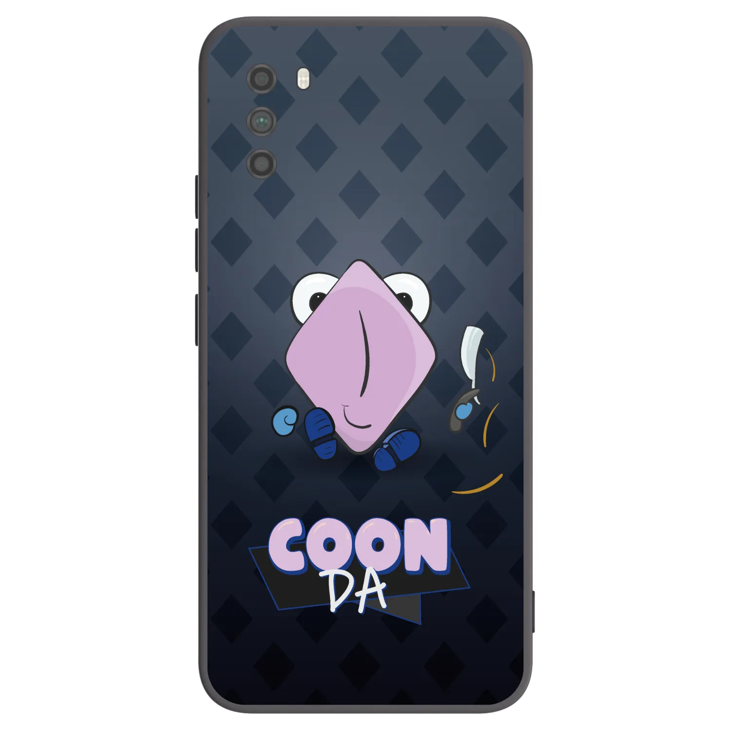 Picasee silikonový černý obal pro Xiaomi Poco M3 - COONDA holátko - tmavá