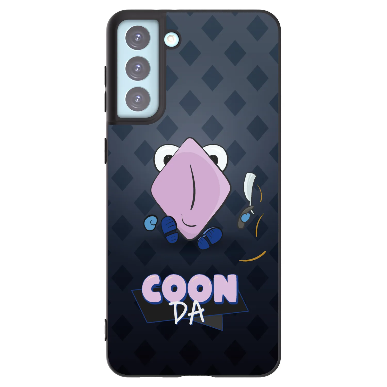 Picasee silikonový černý obal pro Samsung Galaxy S21+ 5G G996F - COONDA holátko - tmavá