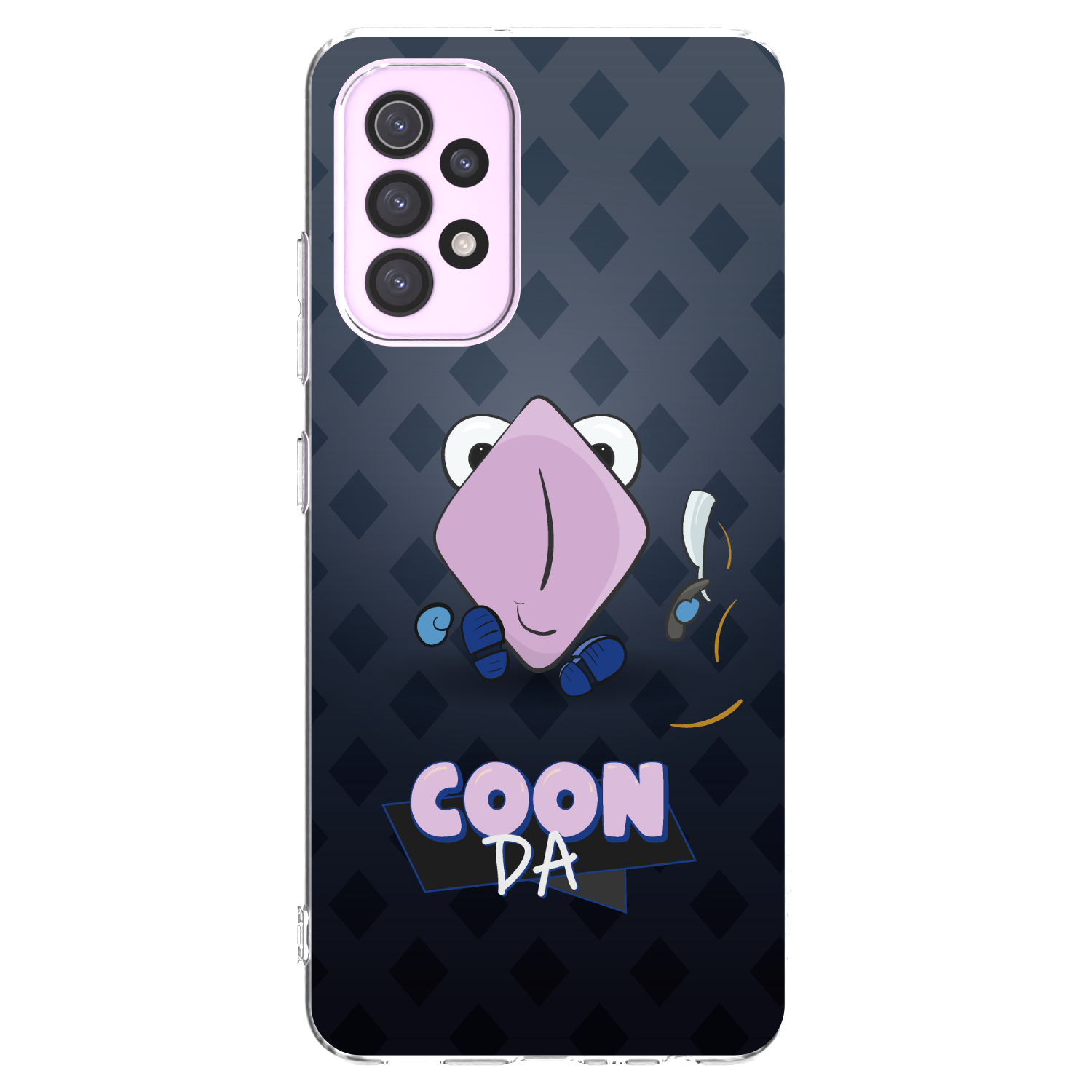 Picasee silikonový průhledný obal pro Samsung Galaxy A32 5G A326B - COONDA holátko - tmavá