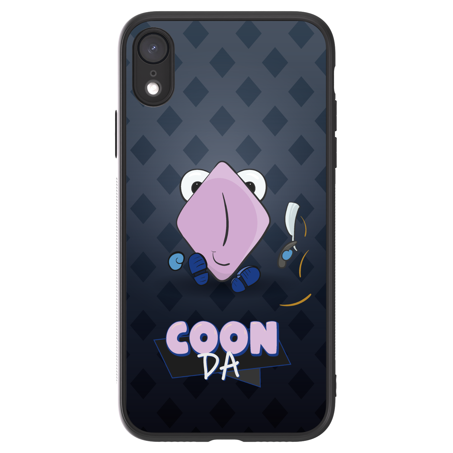 Picasee ULTIMATE CASE pro Apple iPhone XR - COONDA holátko - tmavá