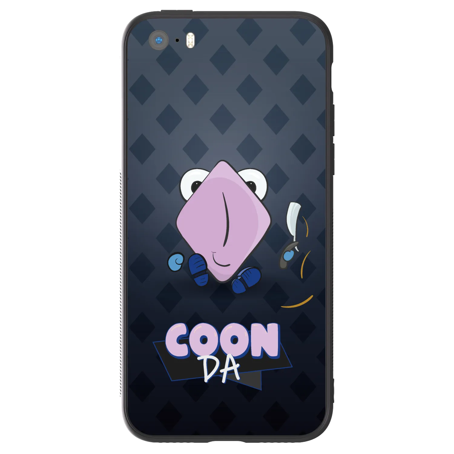 Picasee ULTIMATE CASE pro Apple iPhone 5/5S/SE - COONDA holátko - tmavá