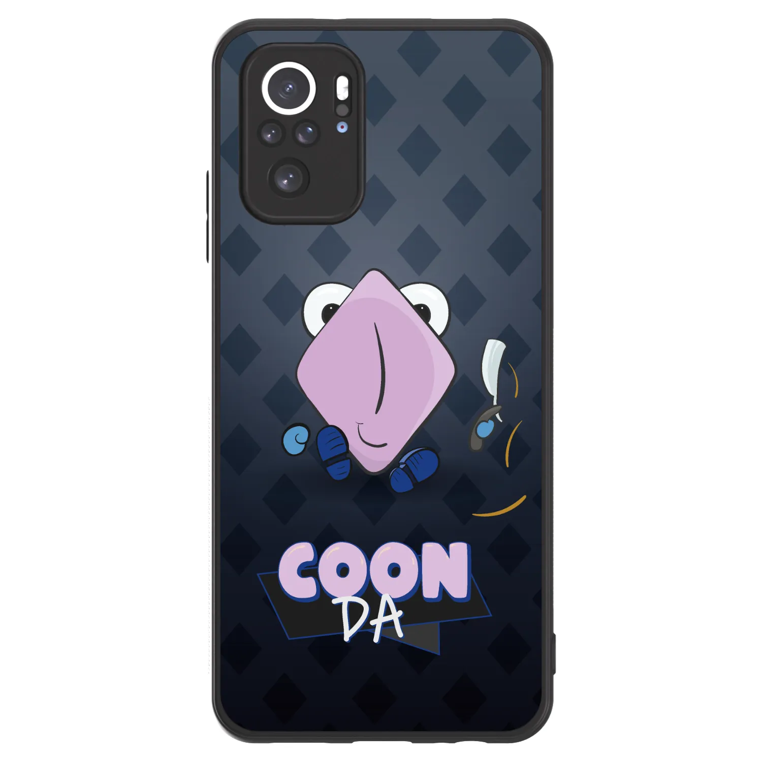 Picasee ULTIMATE CASE pro Xiaomi Redmi Note 10 - COONDA holátko - tmavá