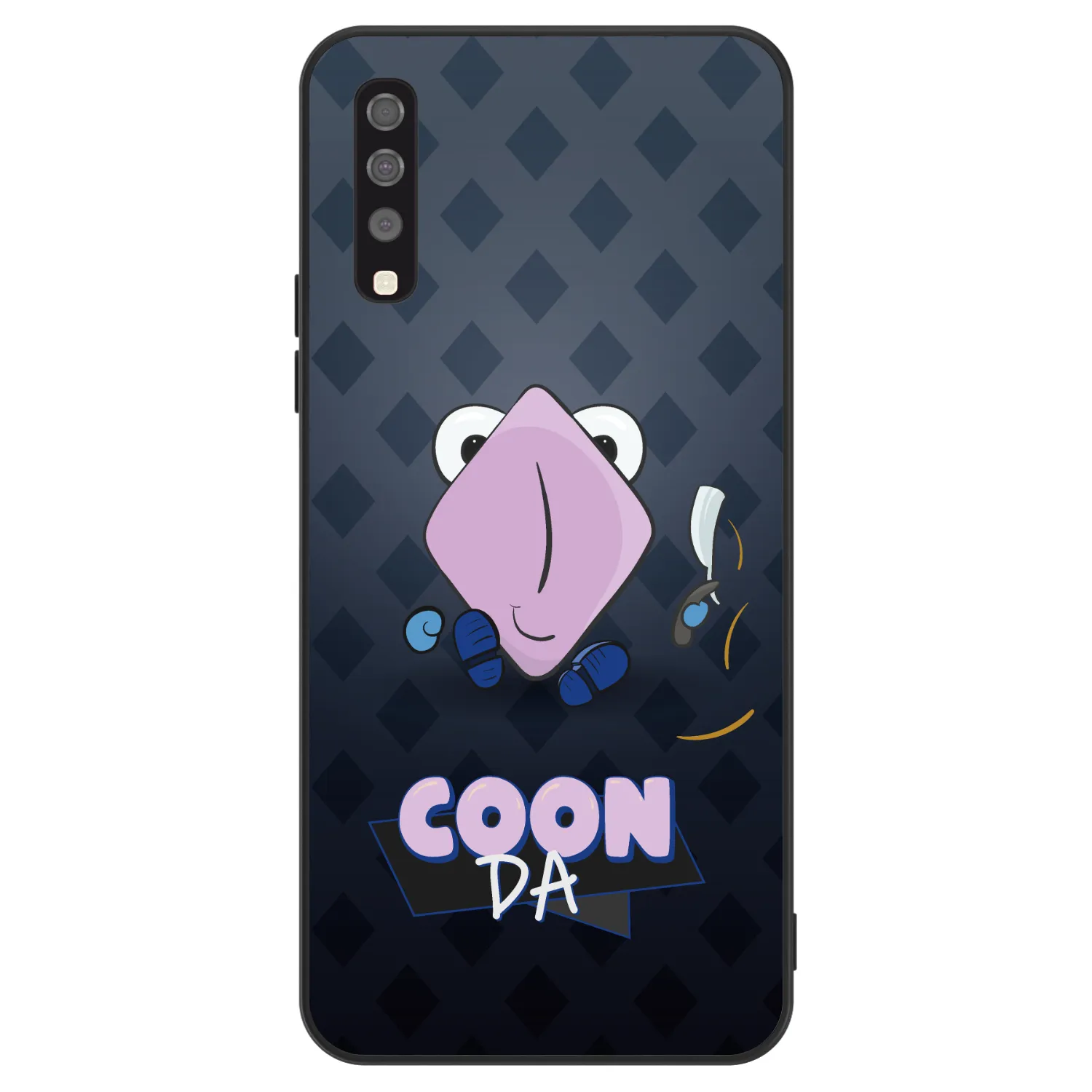 Picasee ULTIMATE CASE pro Samsung Galaxy A70 A705F - COONDA holátko - tmavá