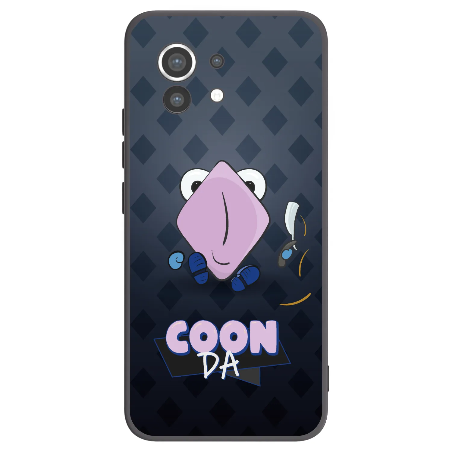 Picasee silikonový černý obal pro Xiaomi Mi 11 - COONDA holátko - tmavá