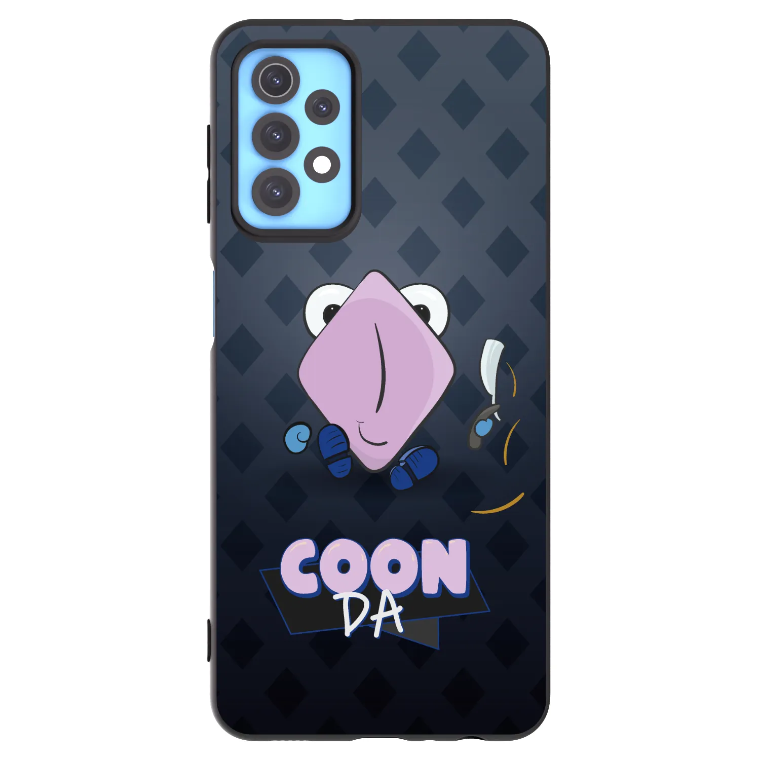 Picasee silikonový černý obal pro Samsung Galaxy A32 4G SM-A325F - COONDA holátko - tmavá