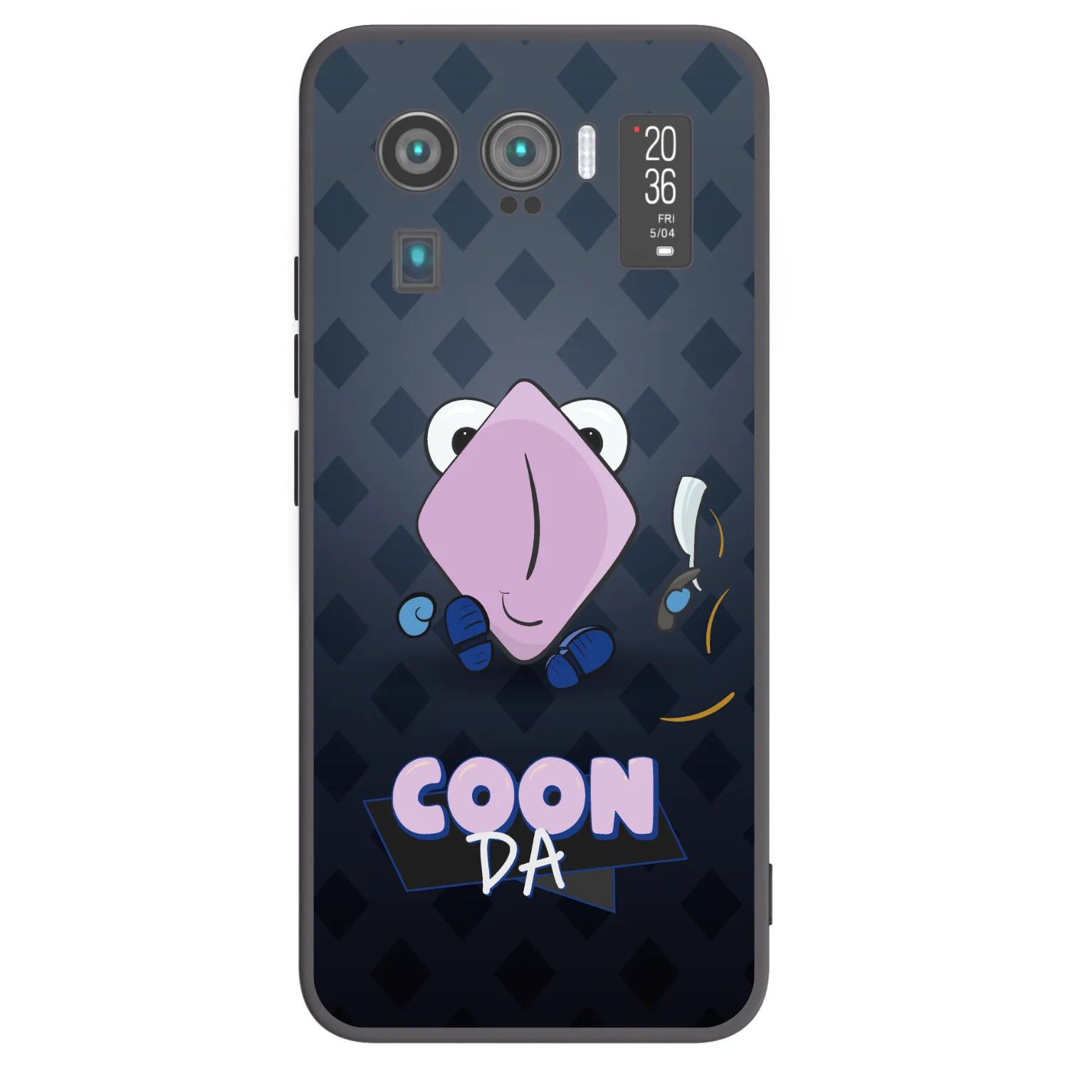 Picasee silikonový černý obal pro Xiaomi Mi 11 Ultra - COONDA holátko - tmavá