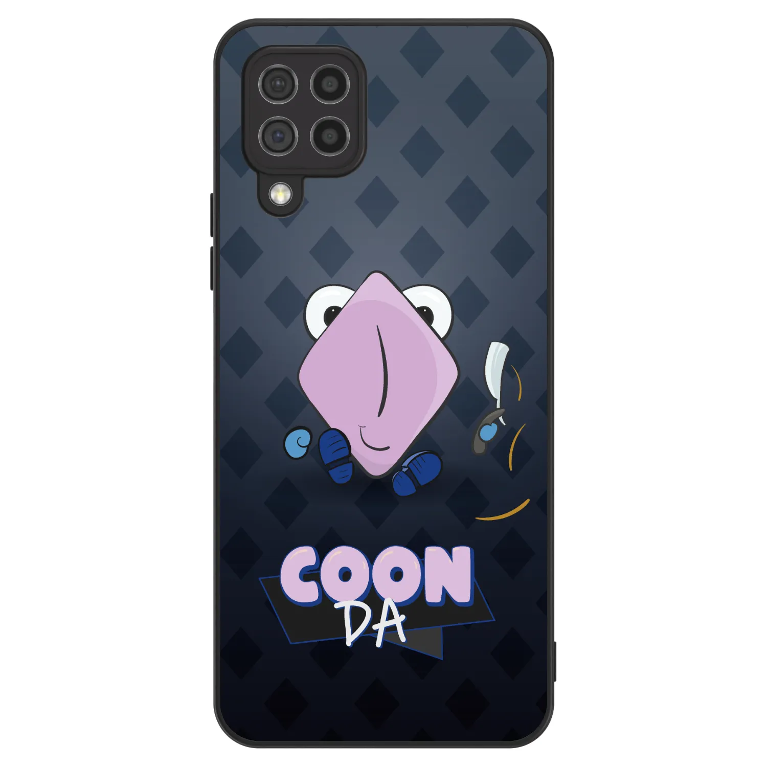 Picasee ULTIMATE CASE pro Samsung Galaxy A22 A225F 4G - COONDA holátko - tmavá