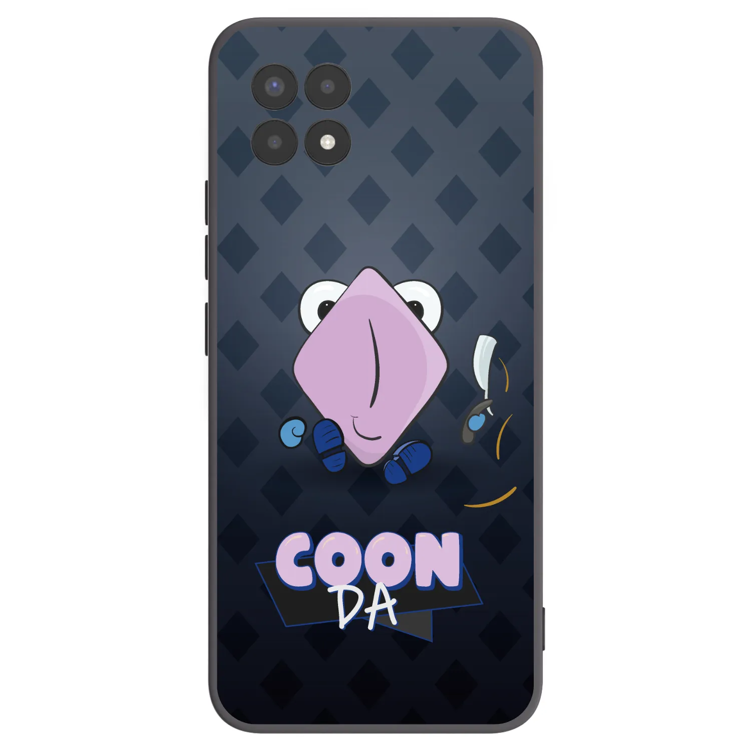 Picasee silikonový černý obal pro Realme 8i - COONDA holátko - tmavá