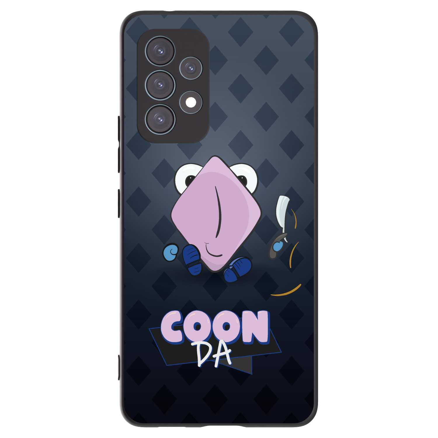 Picasee silikonový černý obal pro Samsung Galaxy A53 5G A536 - COONDA holátko - tmavá
