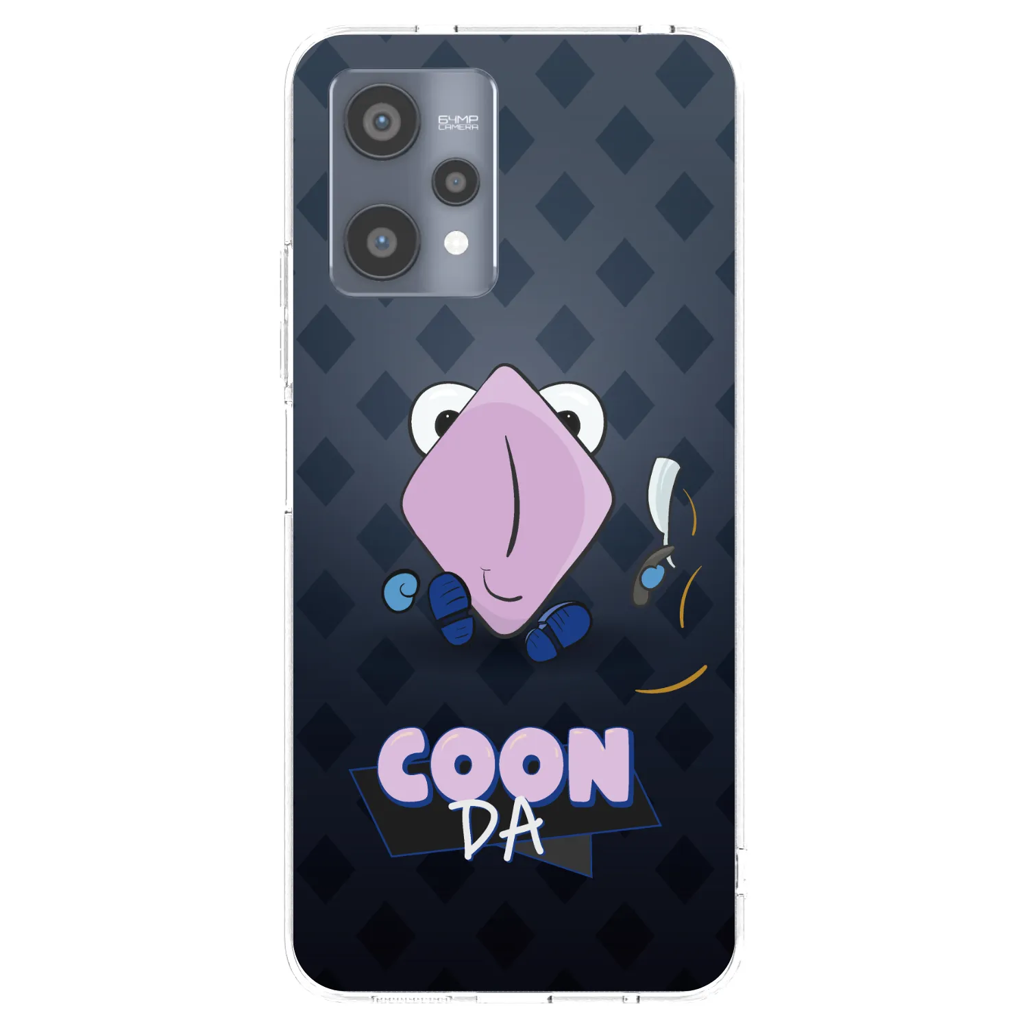 Picasee silikonový průhledný obal pro Realme 9 Pro 5G - COONDA holátko - tmavá