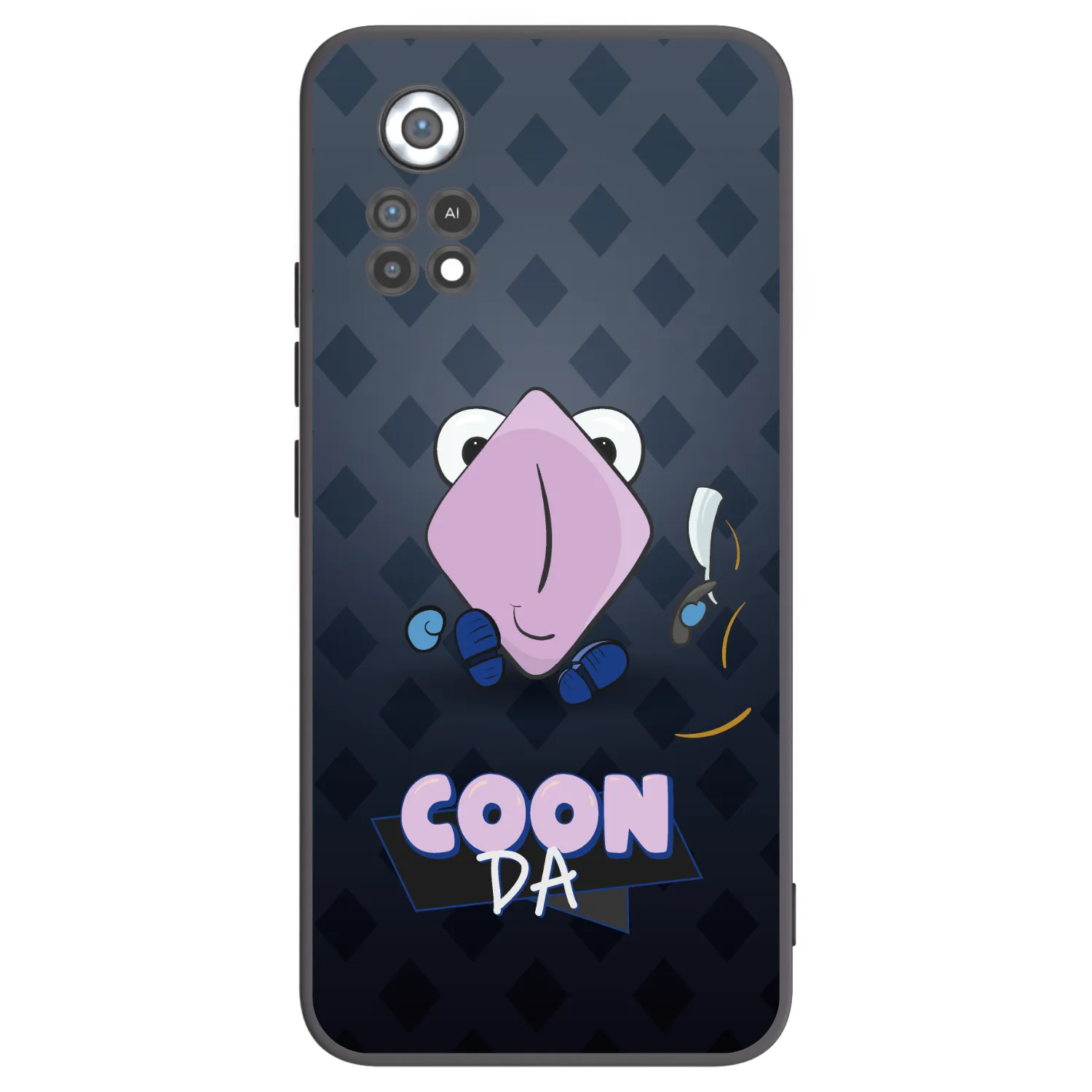 Picasee silikonový černý obal pro Xiaomi Poco X4 Pro 5G - COONDA holátko - tmavá