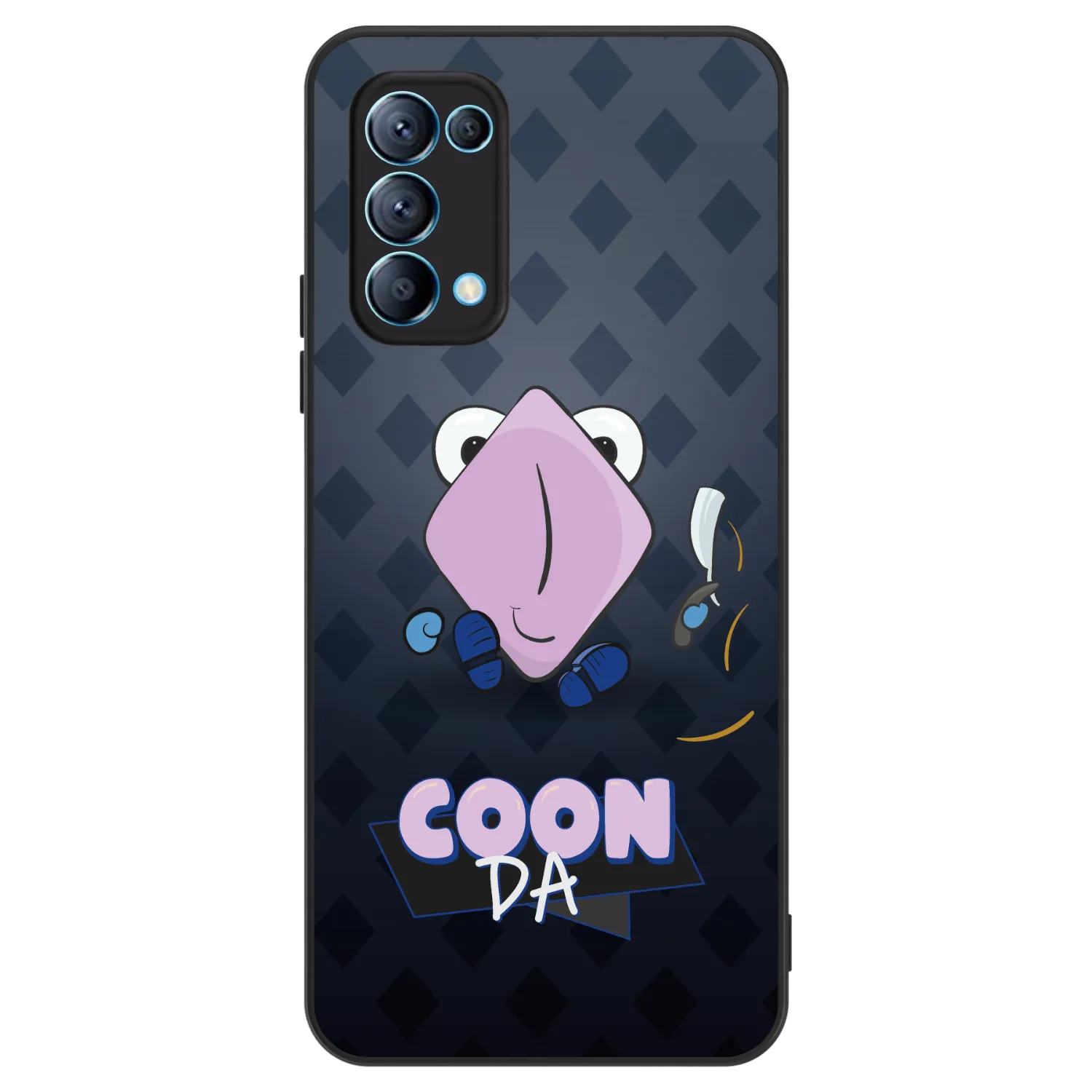 Picasee ULTIMATE CASE pro OPPO Reno 5 5G - COONDA holátko - tmavá