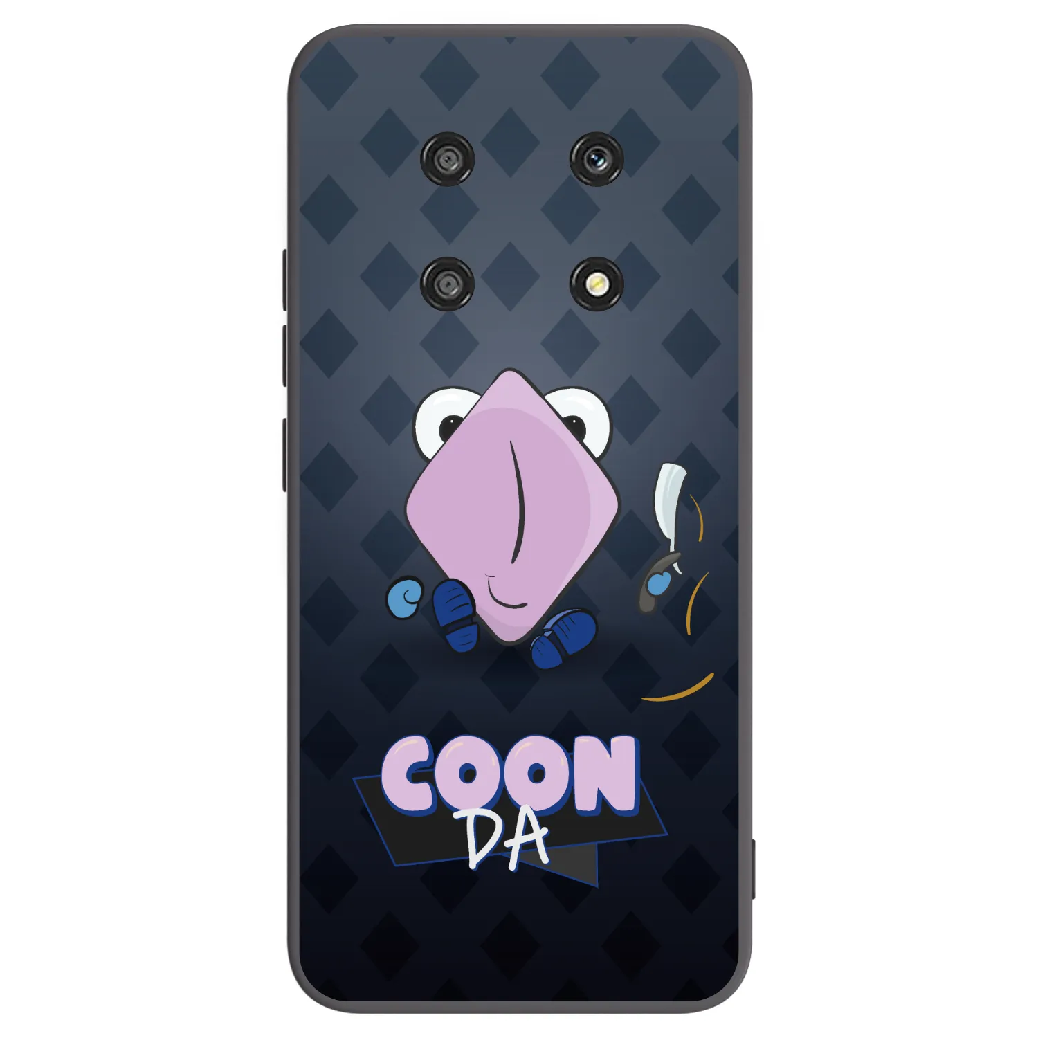 Picasee silikonový černý obal pro Honor Magic4 Lite 5G - COONDA holátko - tmavá