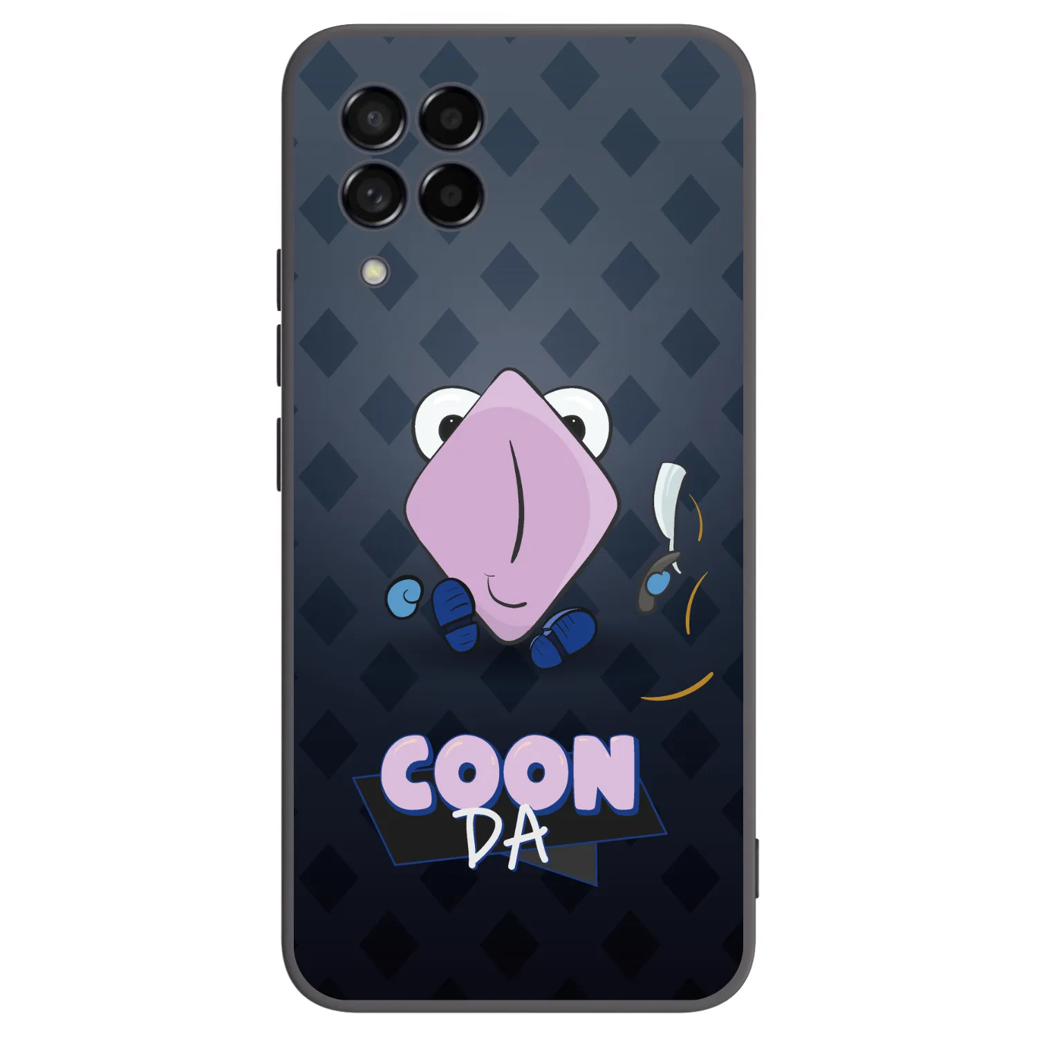 Picasee silikonový černý obal pro Samsung Galaxy M53 5G - COONDA holátko - tmavá