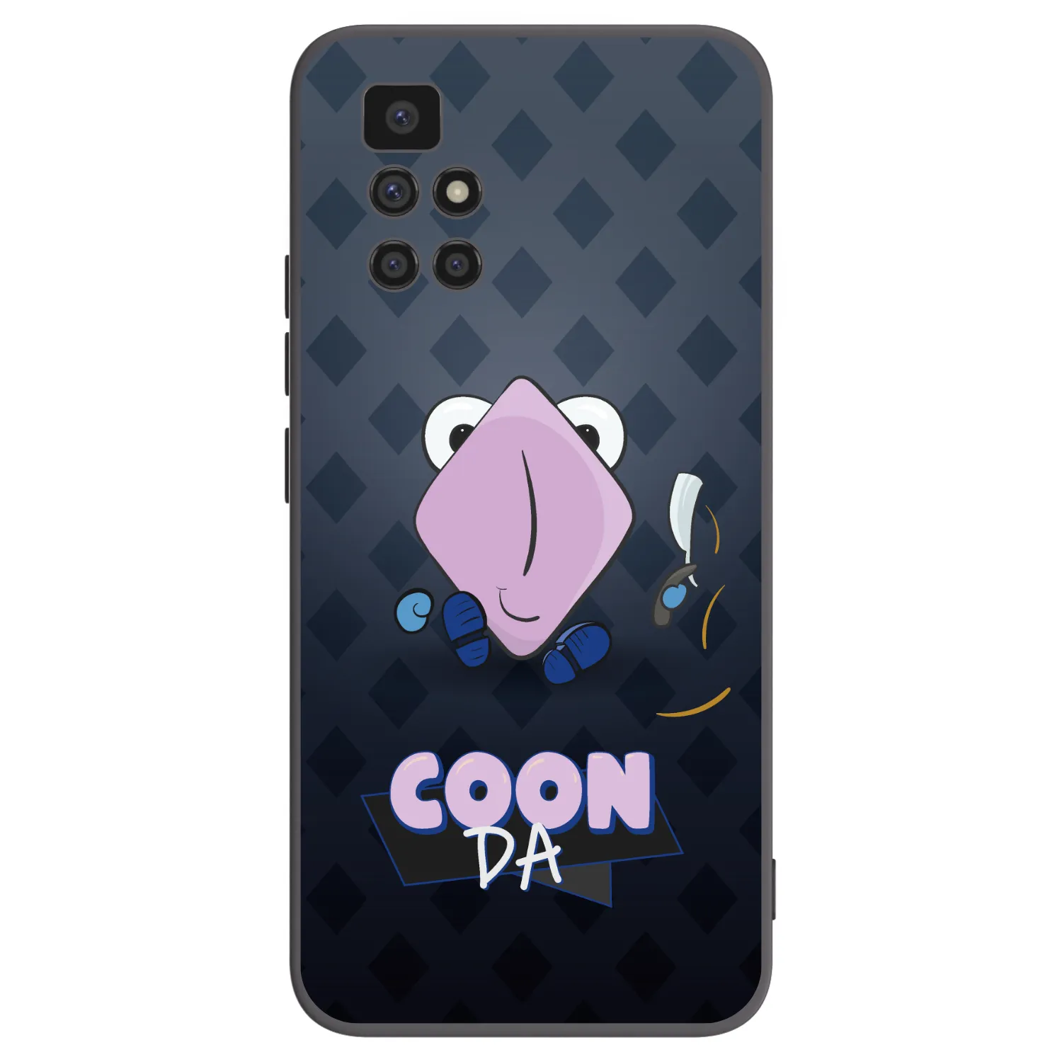 Picasee silikonový černý obal pro Xiaomi Redmi 10 (2022) - COONDA holátko - tmavá