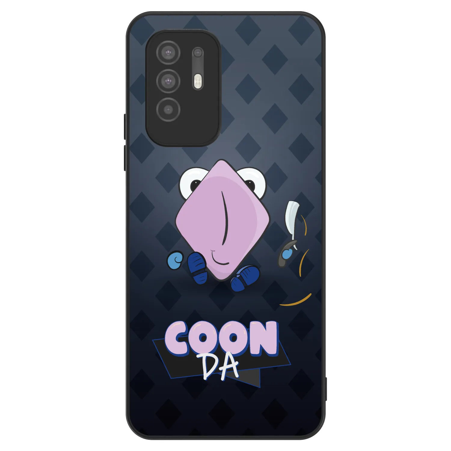 Picasee ULTIMATE CASE pro OPPO A94 5G - COONDA holátko - tmavá
