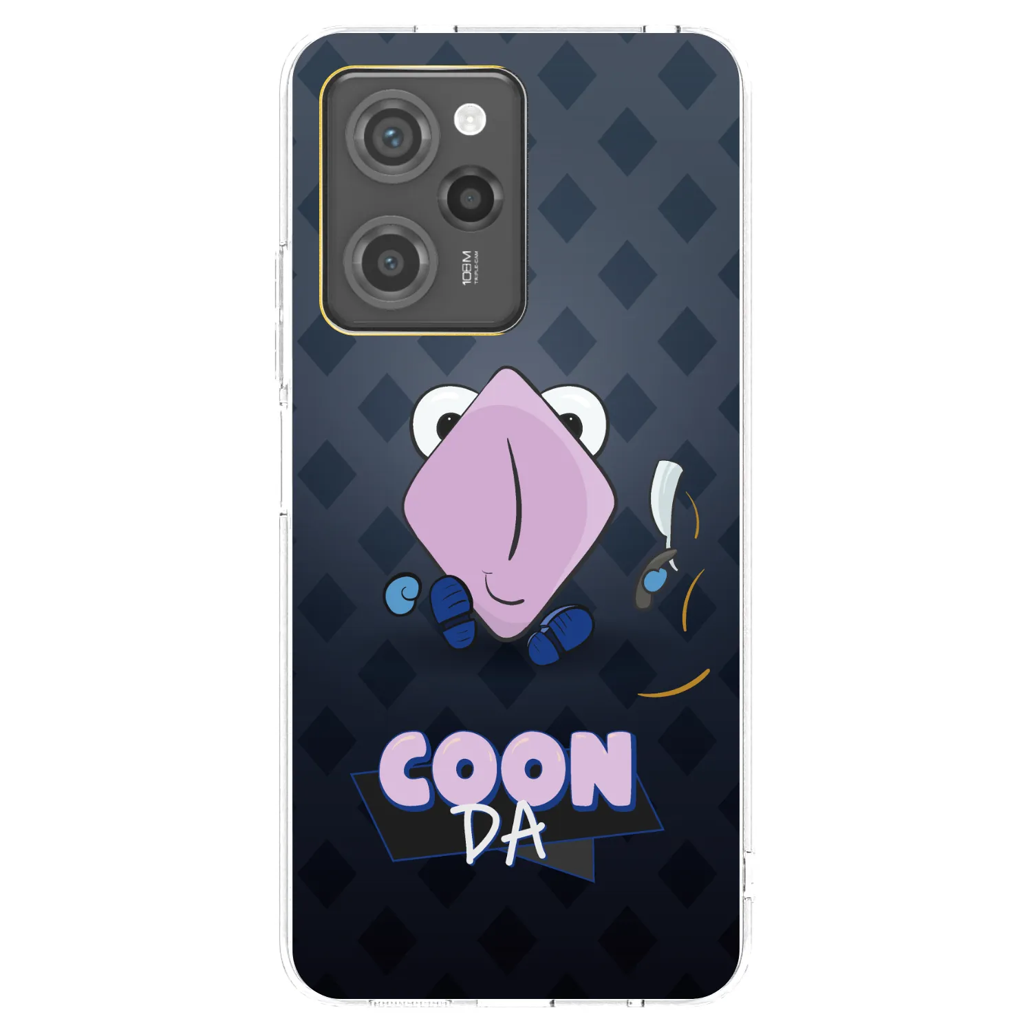 Picasee silikonový černý obal pro Xiaomi Poco X5 Pro - COONDA holátko - tmavá