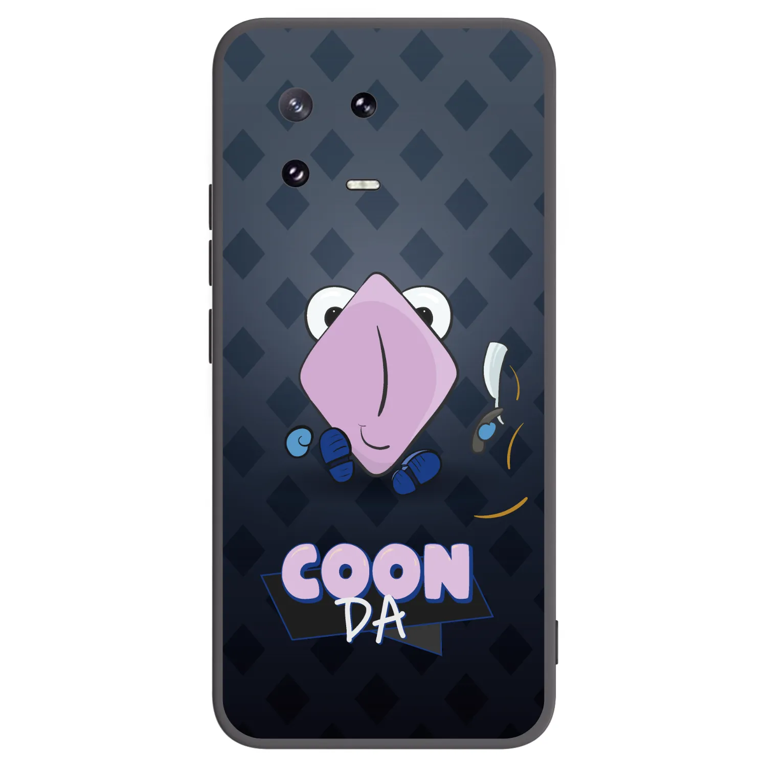 Picasee silikonový černý obal pro Xiaomi 13 Pro - COONDA holátko - tmavá