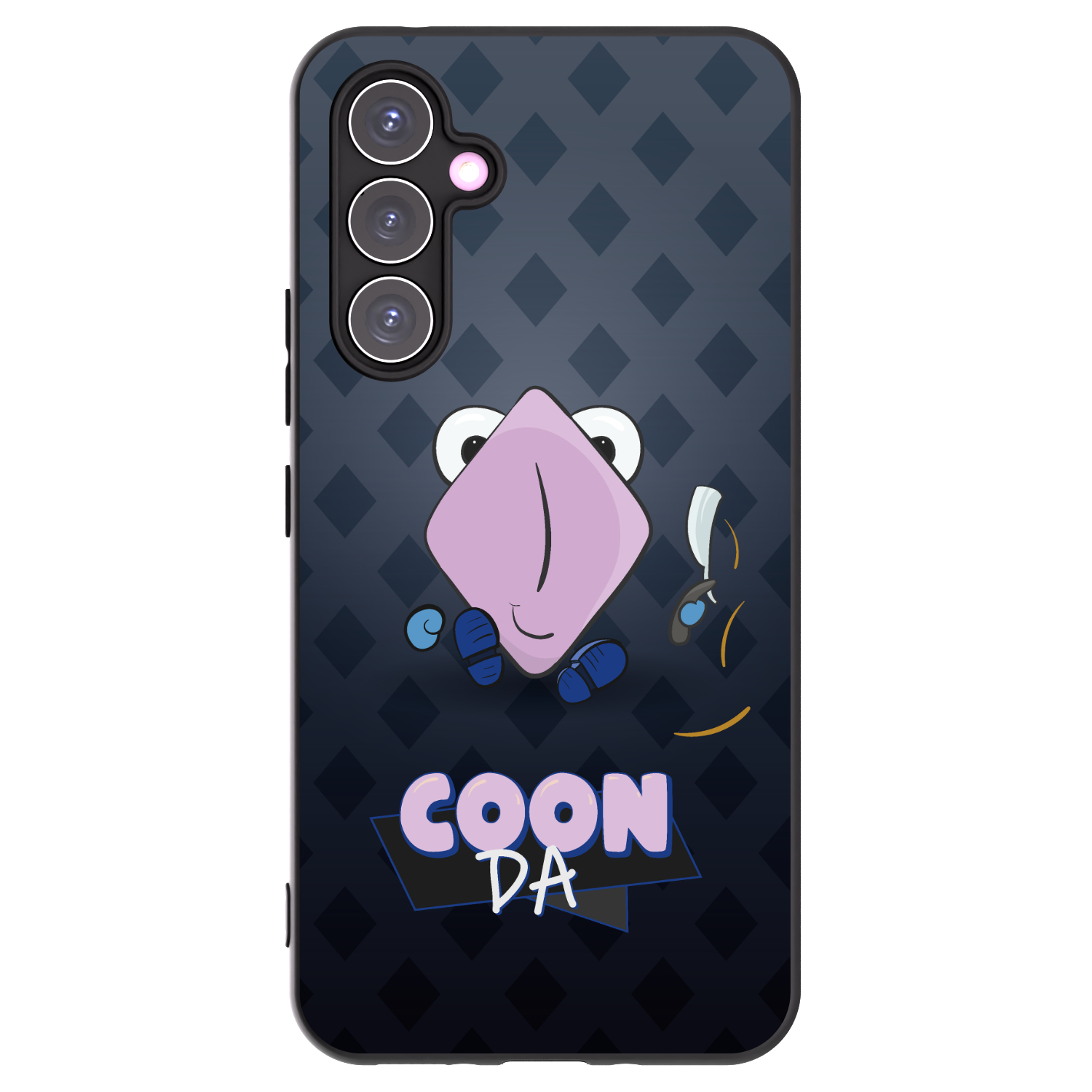 Picasee silikonový černý obal pro Samsung Galaxy A54 5G A546B - COONDA holátko - tmavá