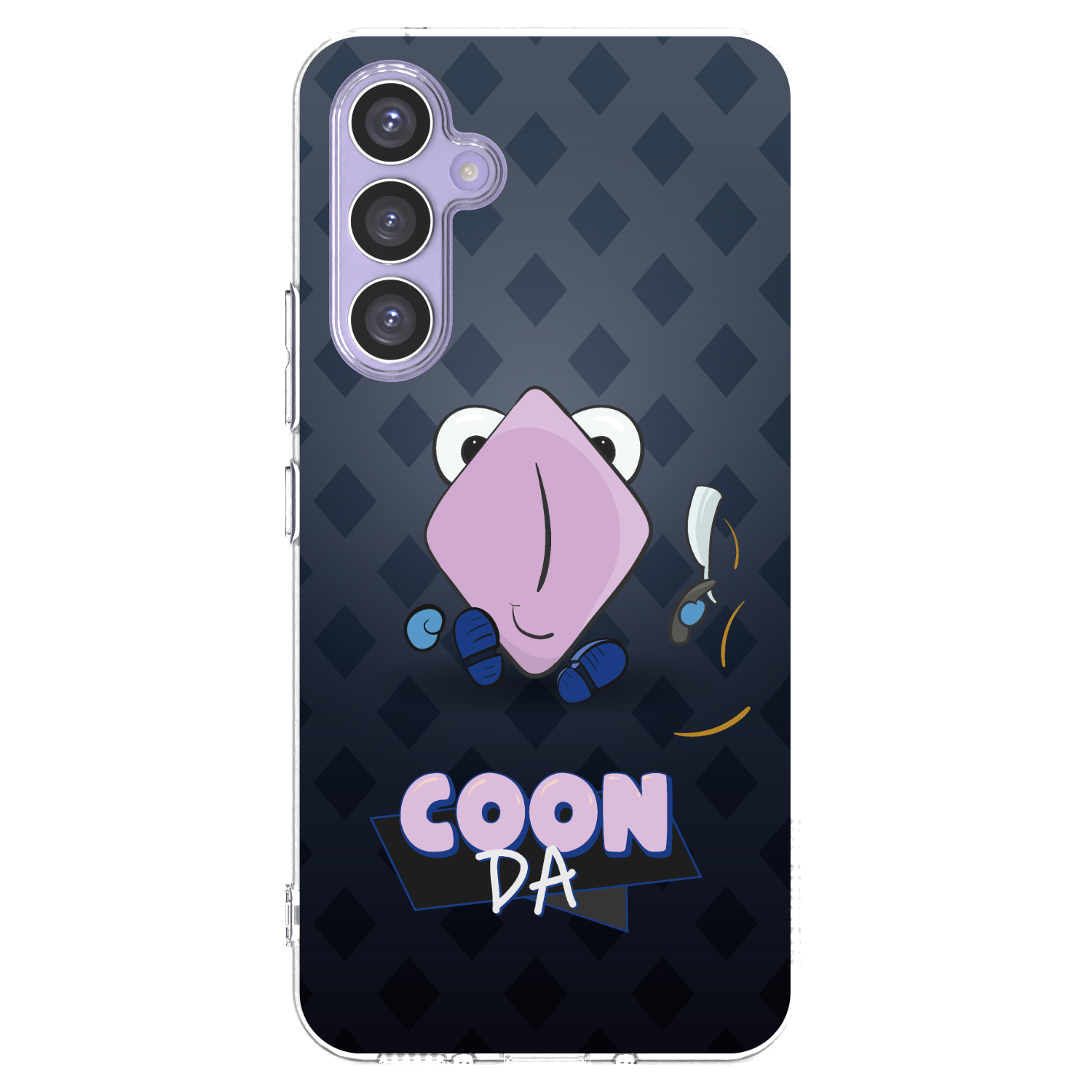 Picasee silikonový průhledný obal pro Samsung Galaxy A54 5G A546B - COONDA holátko - tmavá