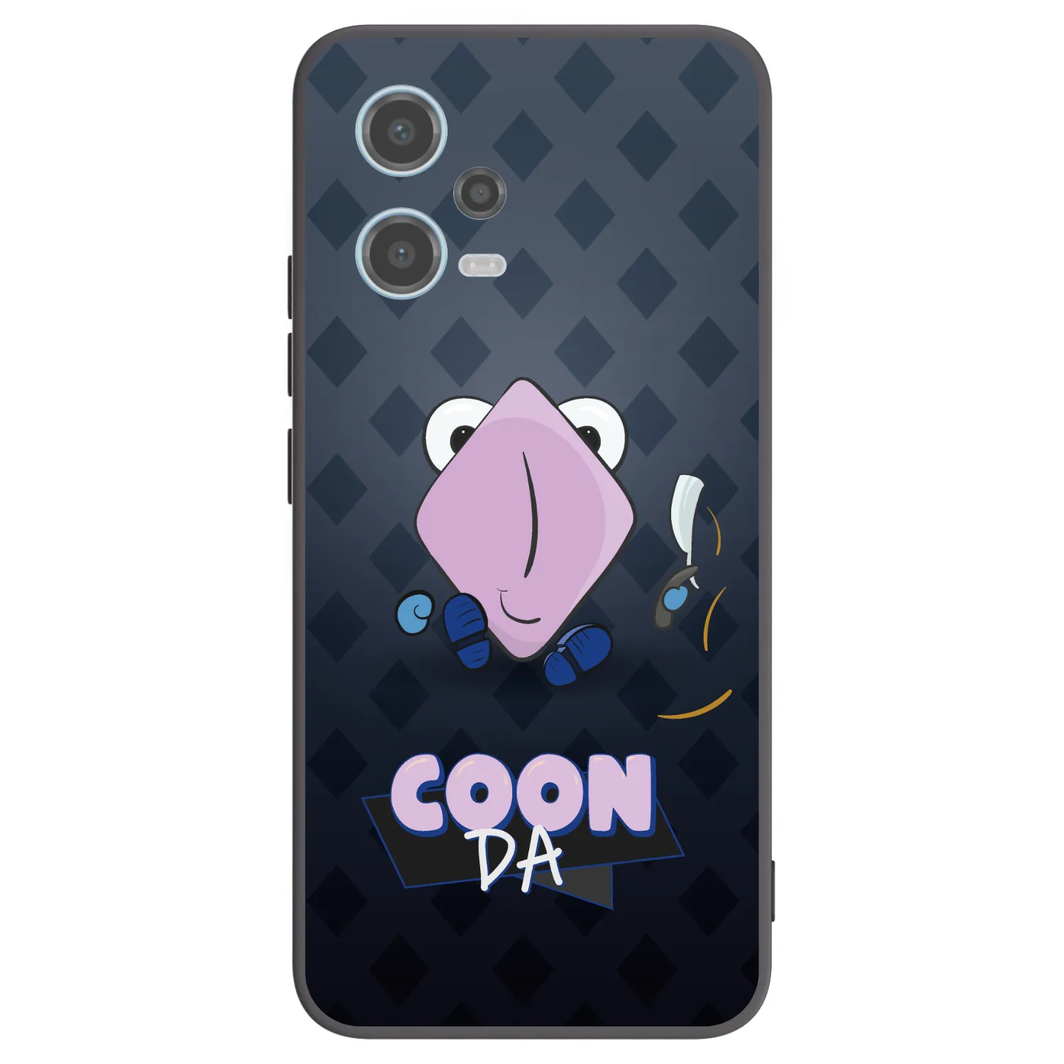 Picasee silikonový černý obal pro Xiaomi Redmi Note 12 5G - COONDA holátko - tmavá