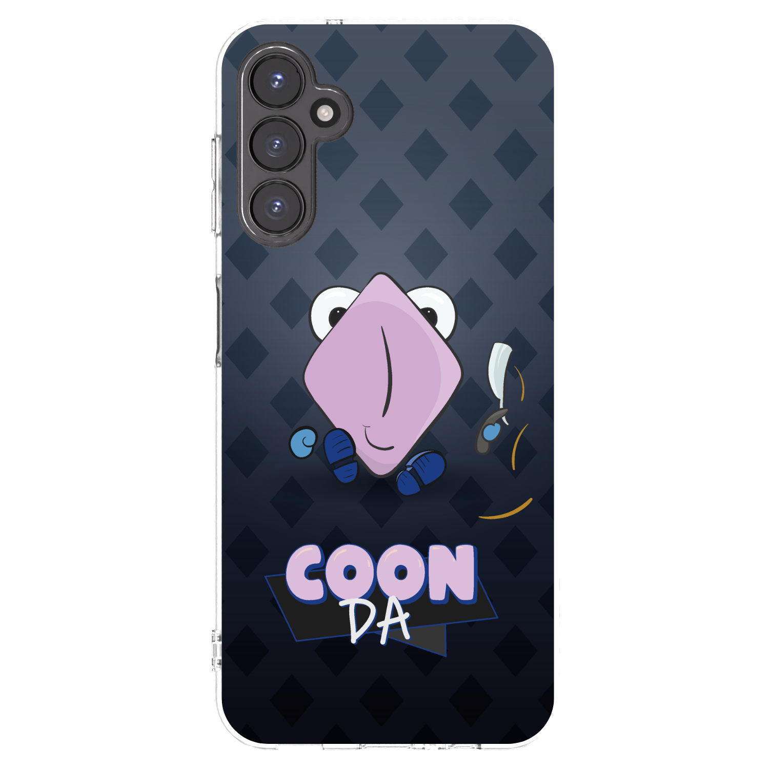 Picasee silikonový průhledný obal pro Samsung Galaxy A14 5G A146P - COONDA holátko - tmavá