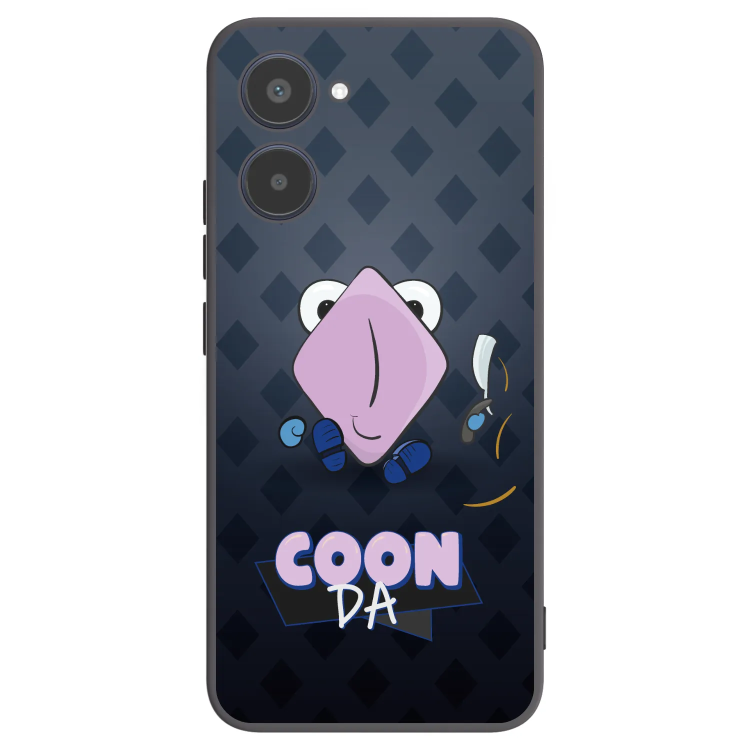 Picasee silikonový černý obal pro Realme 10 4G - COONDA holátko - tmavá