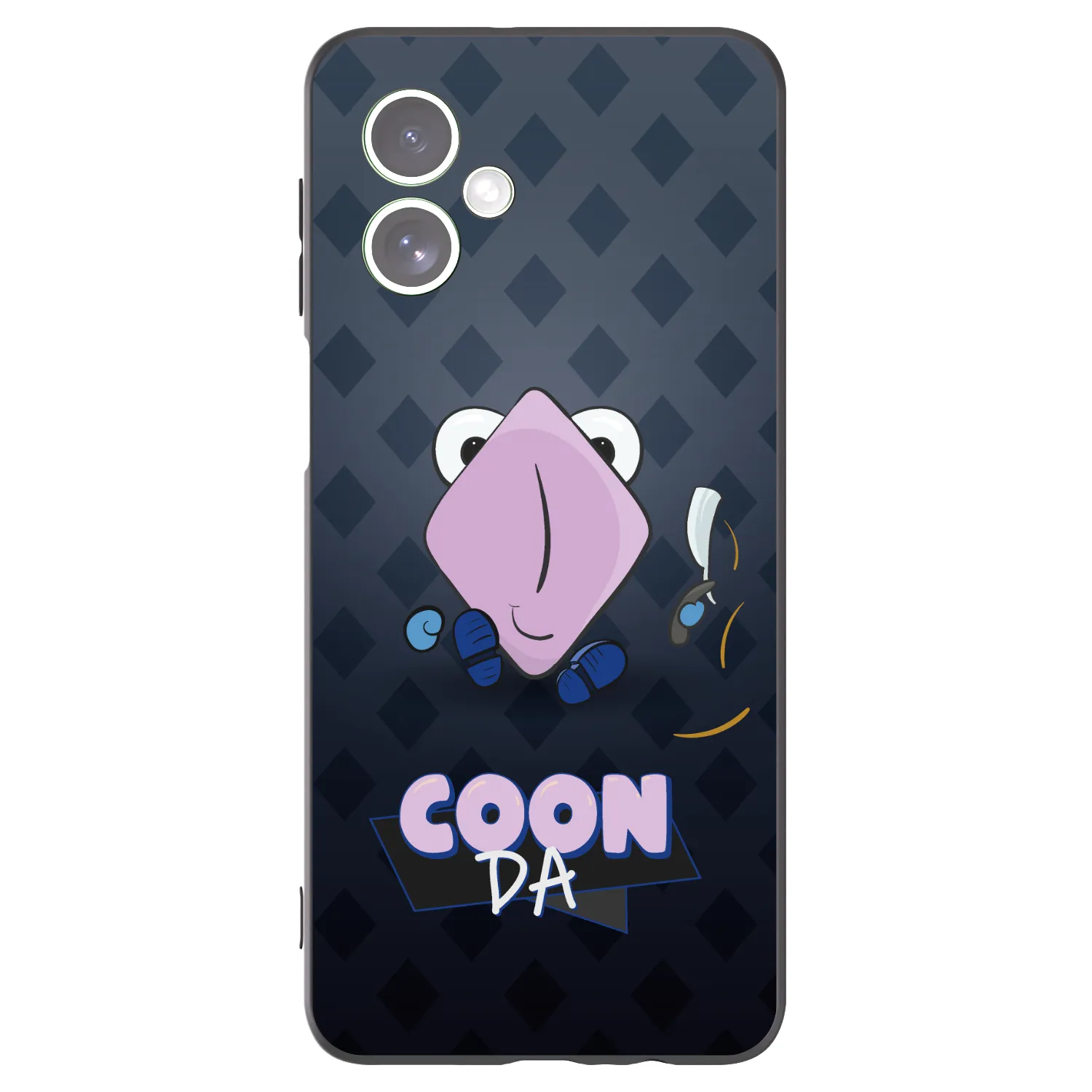 Picasee silikonový černý obal pro Motorola Moto G54 5G - COONDA holátko - tmavá