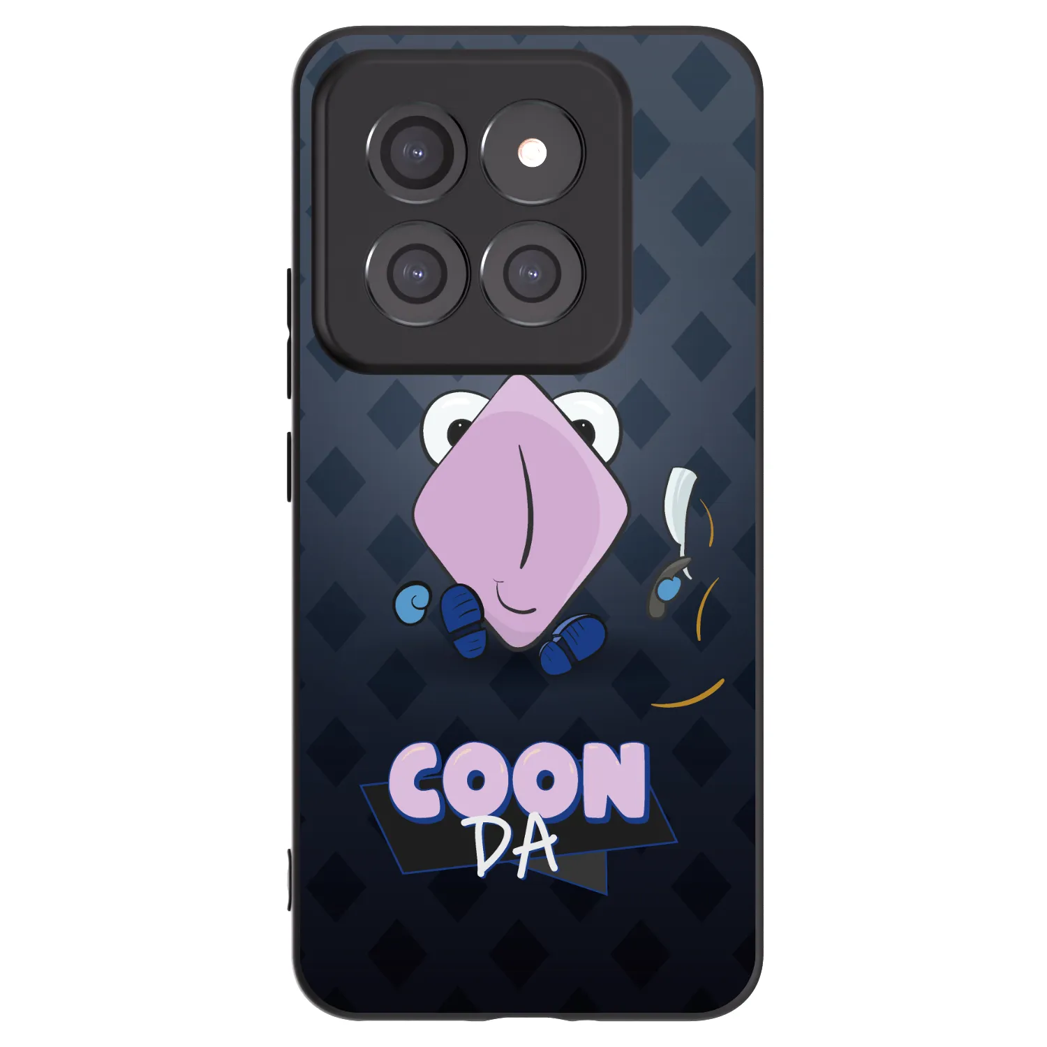 Picasee silikonový černý obal pro Xiaomi 14 Pro - COONDA holátko - tmavá