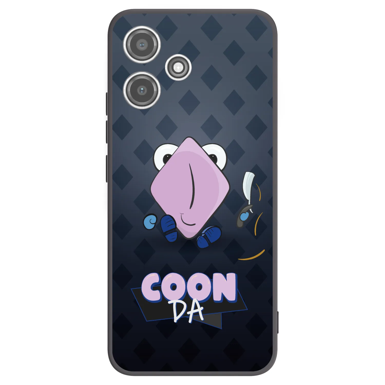 Picasee silikonový černý obal pro Xiaomi Redmi 12 5G - COONDA holátko - tmavá