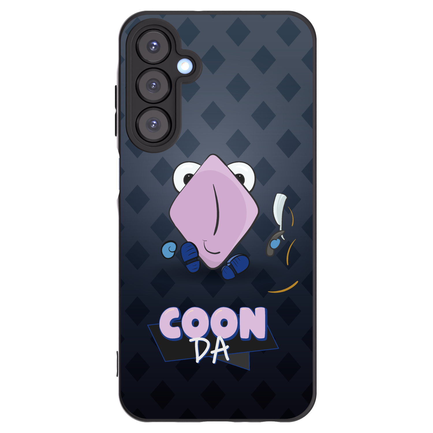 Picasee silikonový černý obal pro Samsung Galaxy A25 A256B 5G - COONDA holátko - tmavá