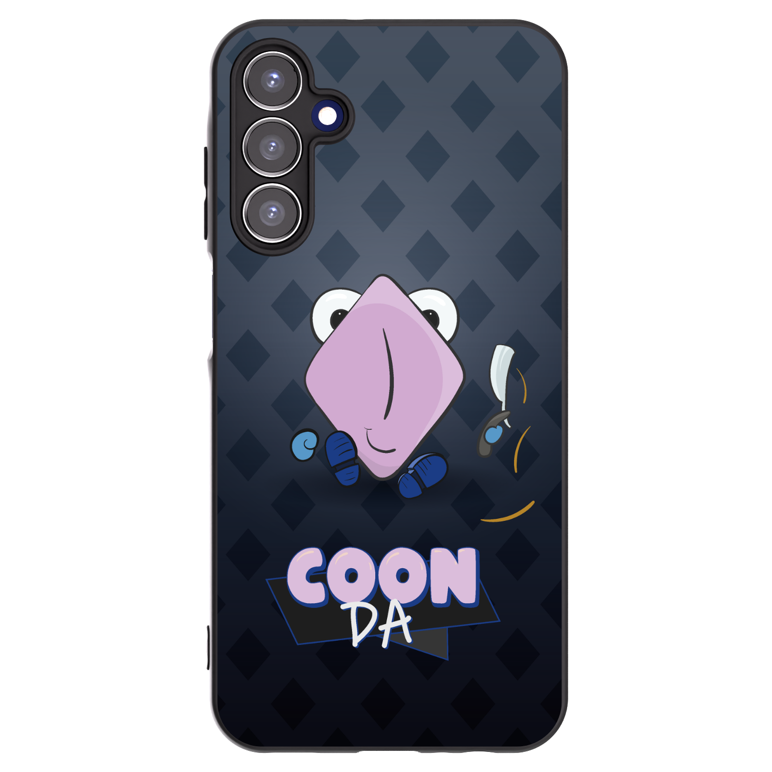 Picasee silikonový černý obal pro Samsung Galaxy A15 A155F 4G - COONDA holátko - tmavá