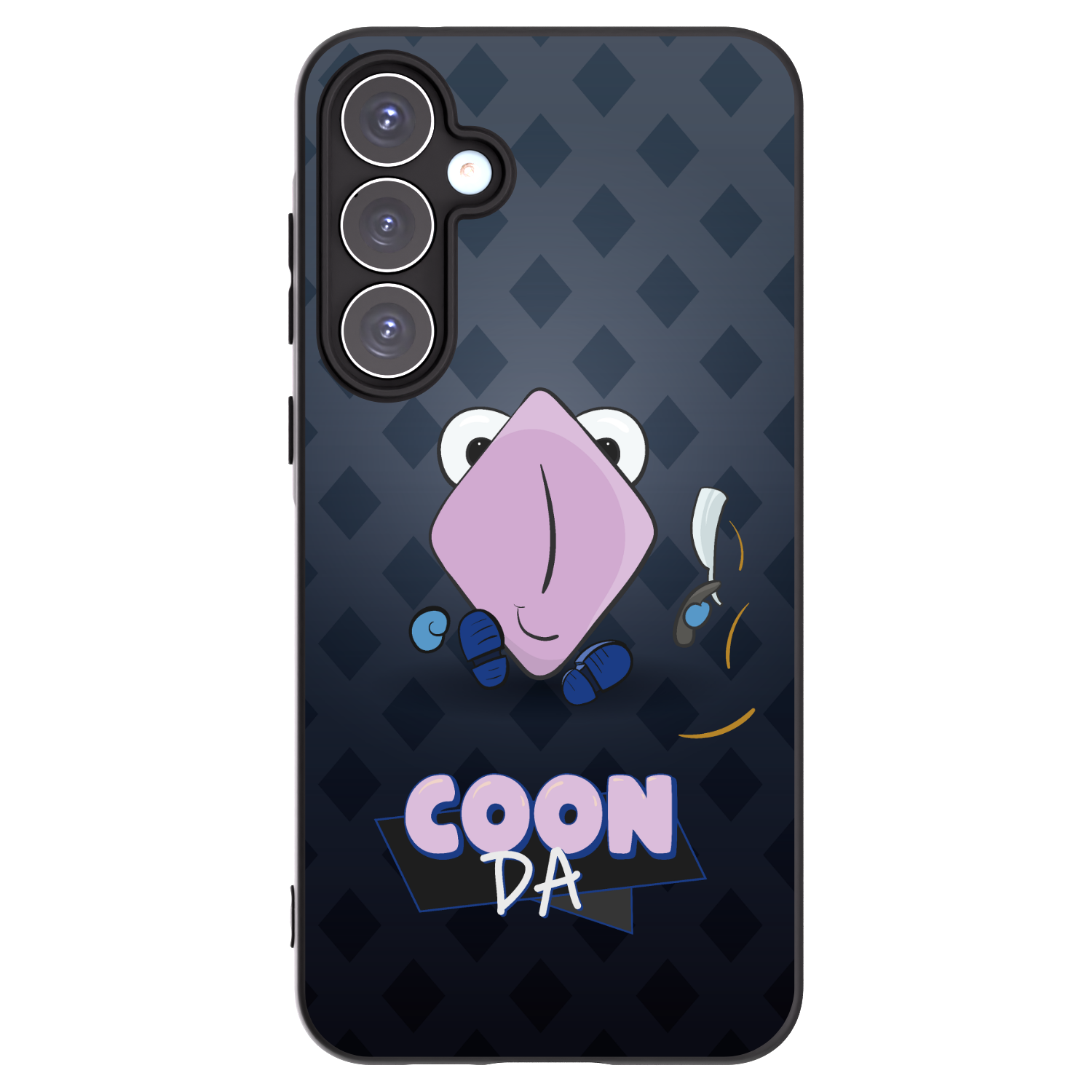 Picasee silikonový černý obal pro Samsung Galaxy A55 5G A556B - COONDA holátko - tmavá