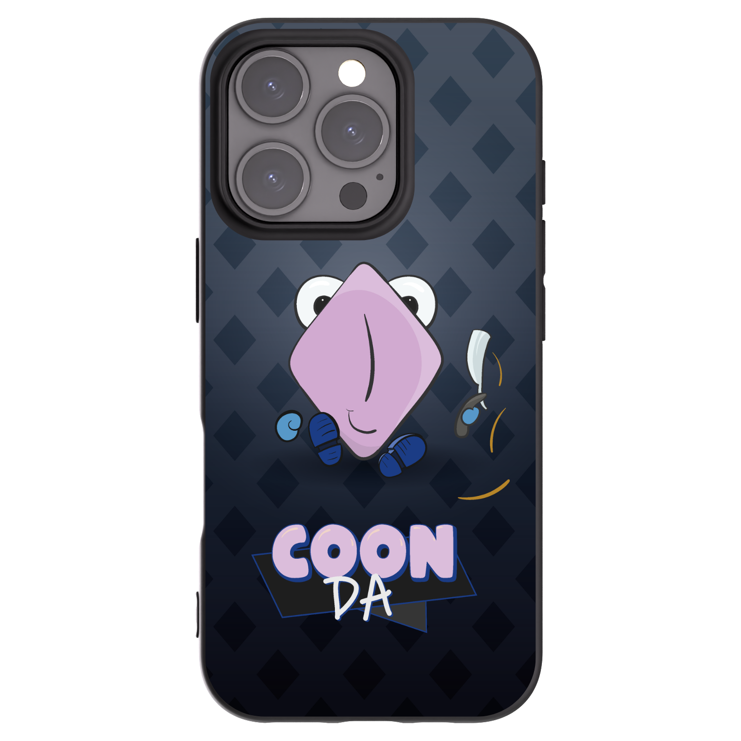 Picasee silikonový černý obal pro Apple iPhone 16 Pro - COONDA holátko - tmavá