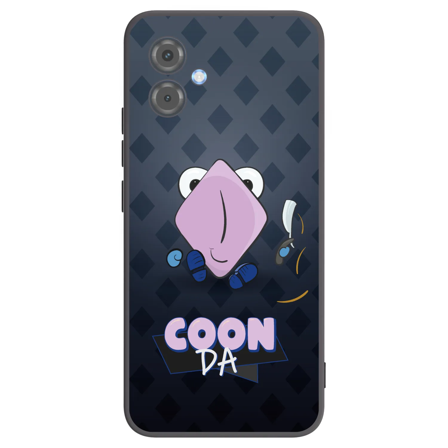 Picasee silikonový černý obal pro Motorola Moto G14 - COONDA holátko - tmavá