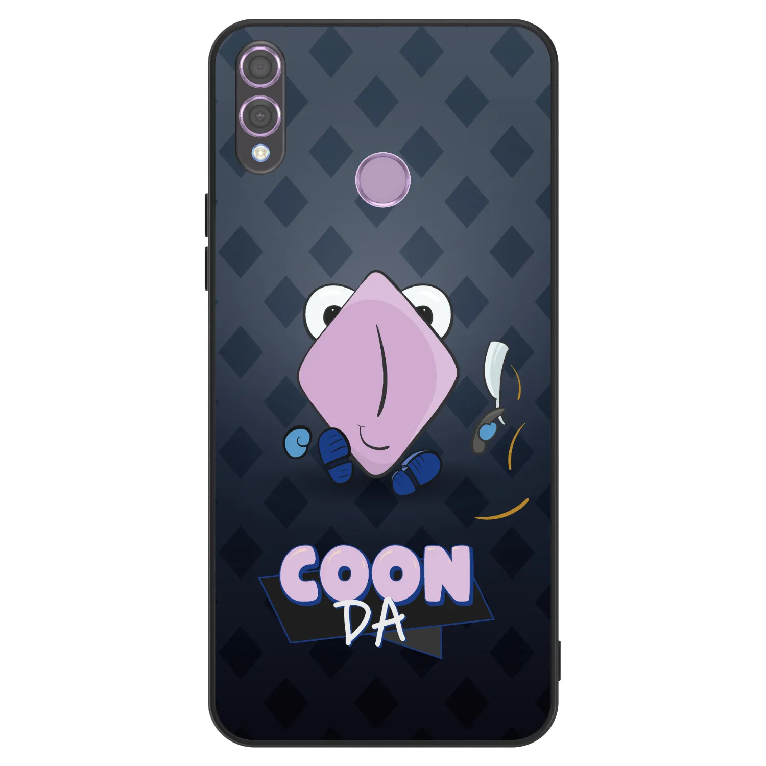 Picasee ULTIMATE CASE pro Honor 8X - COONDA holátko - tmavá