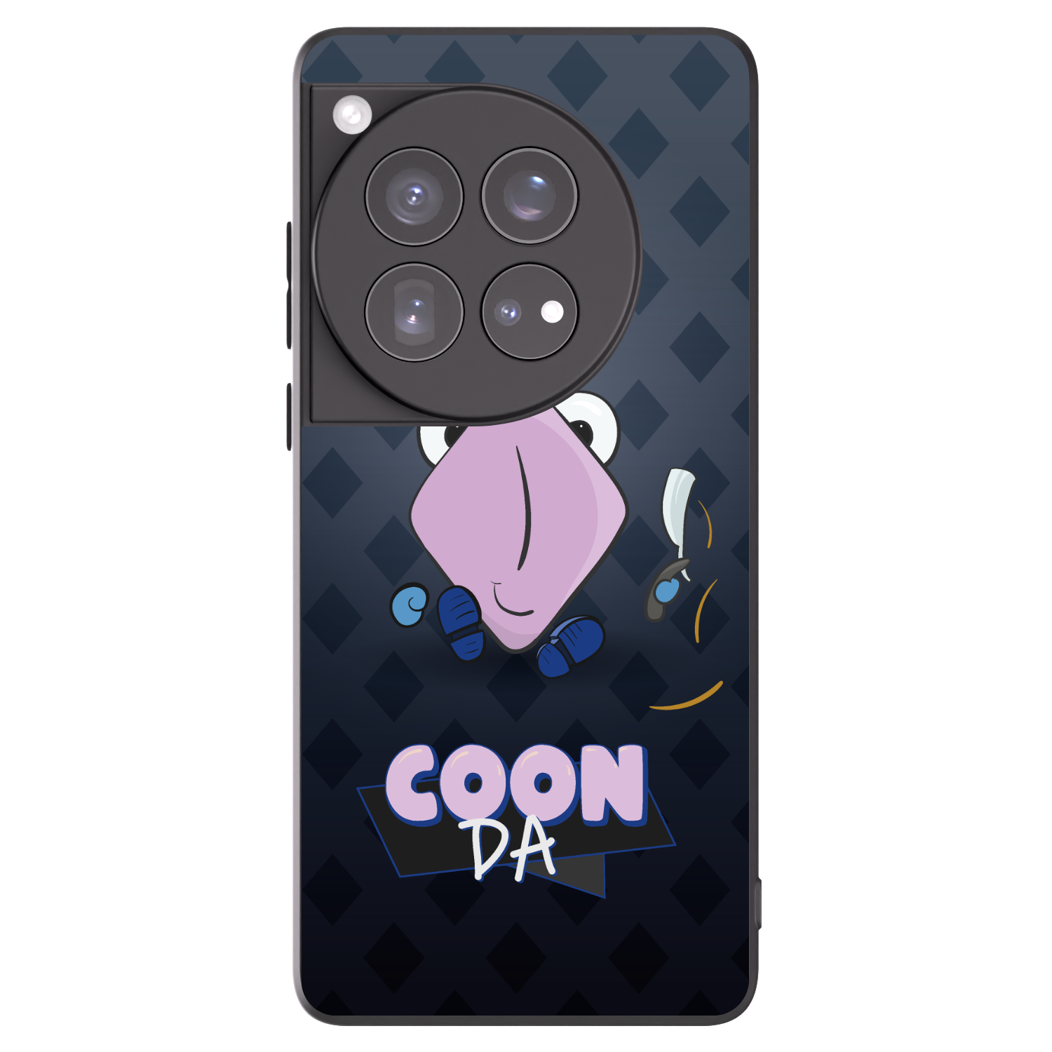 Picasee silikonový černý obal pro OnePlus 12 5G - COONDA holátko - tmavá