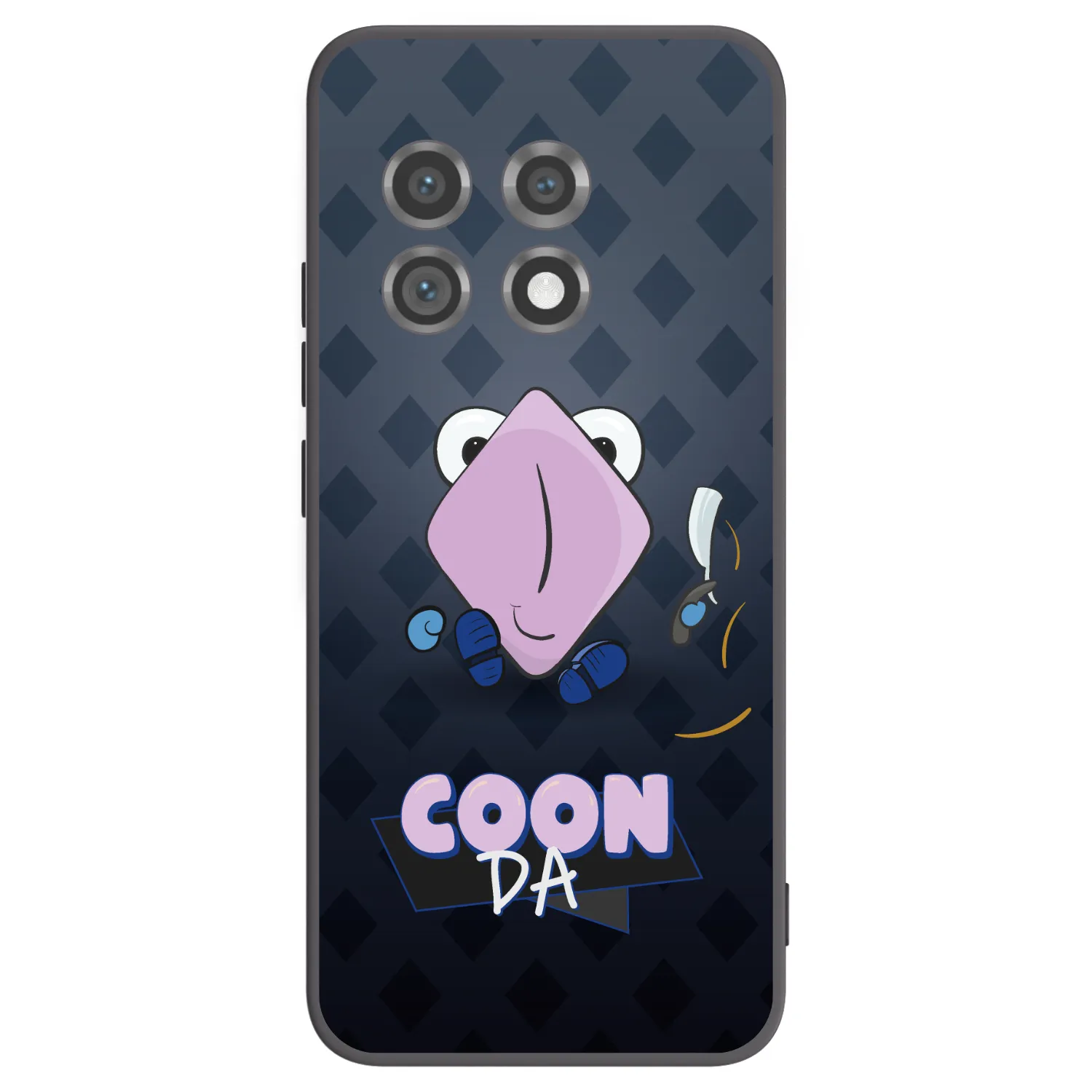 Picasee silikonový černý obal pro OnePlus 11 5G - COONDA holátko - tmavá