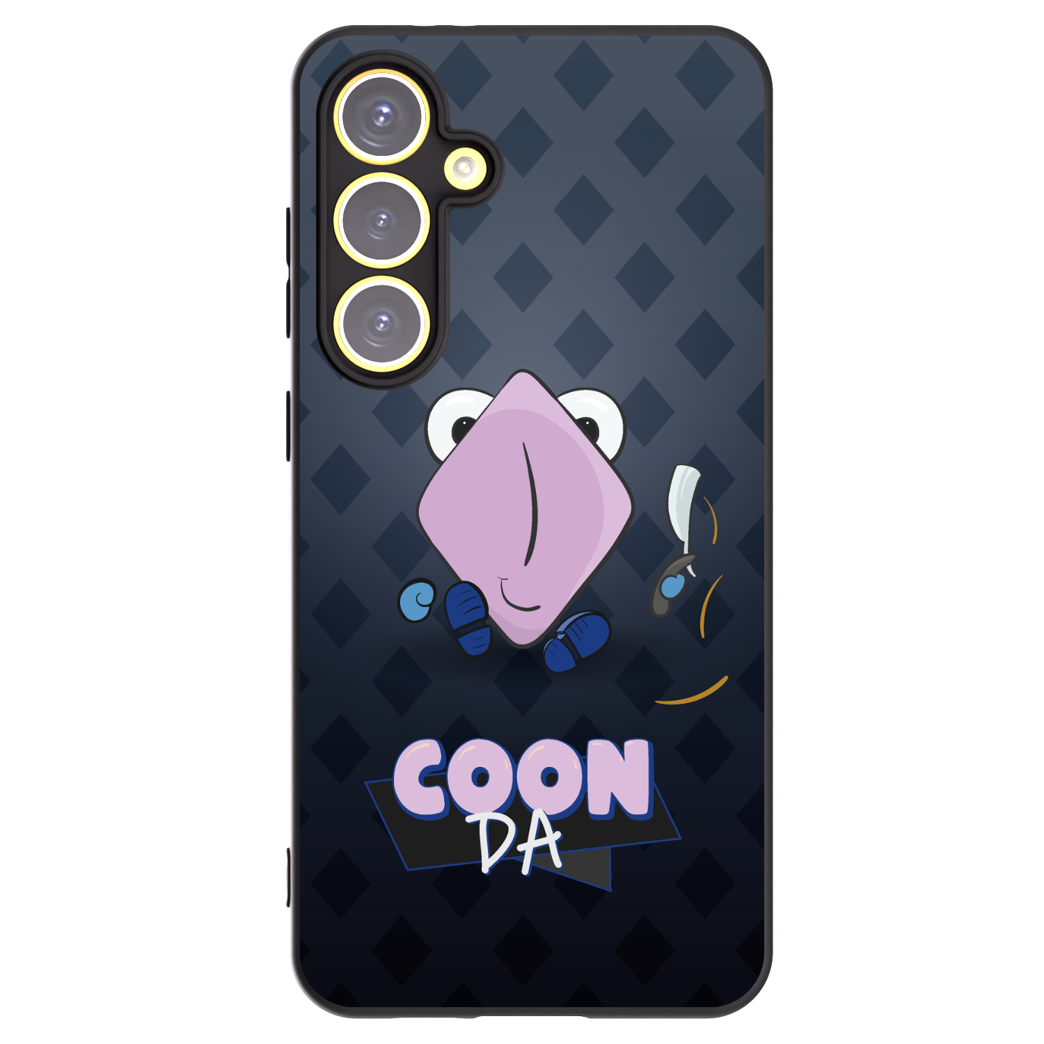 Picasee silikonový černý obal pro Samsung Galaxy S24 FE S721B - COONDA holátko - tmavá