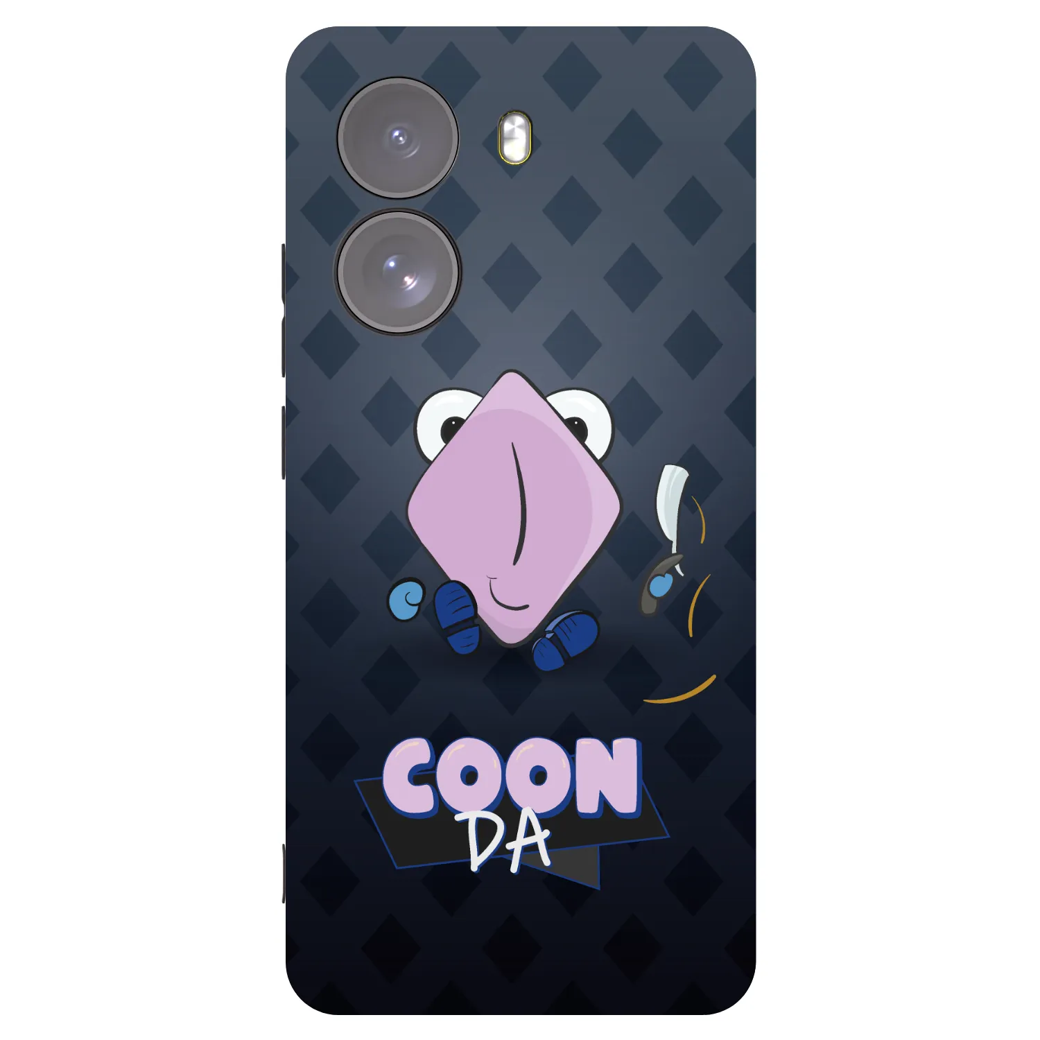 Picasee silikonový černý obal pro Xiaomi Poco X7 - COONDA holátko - tmavá