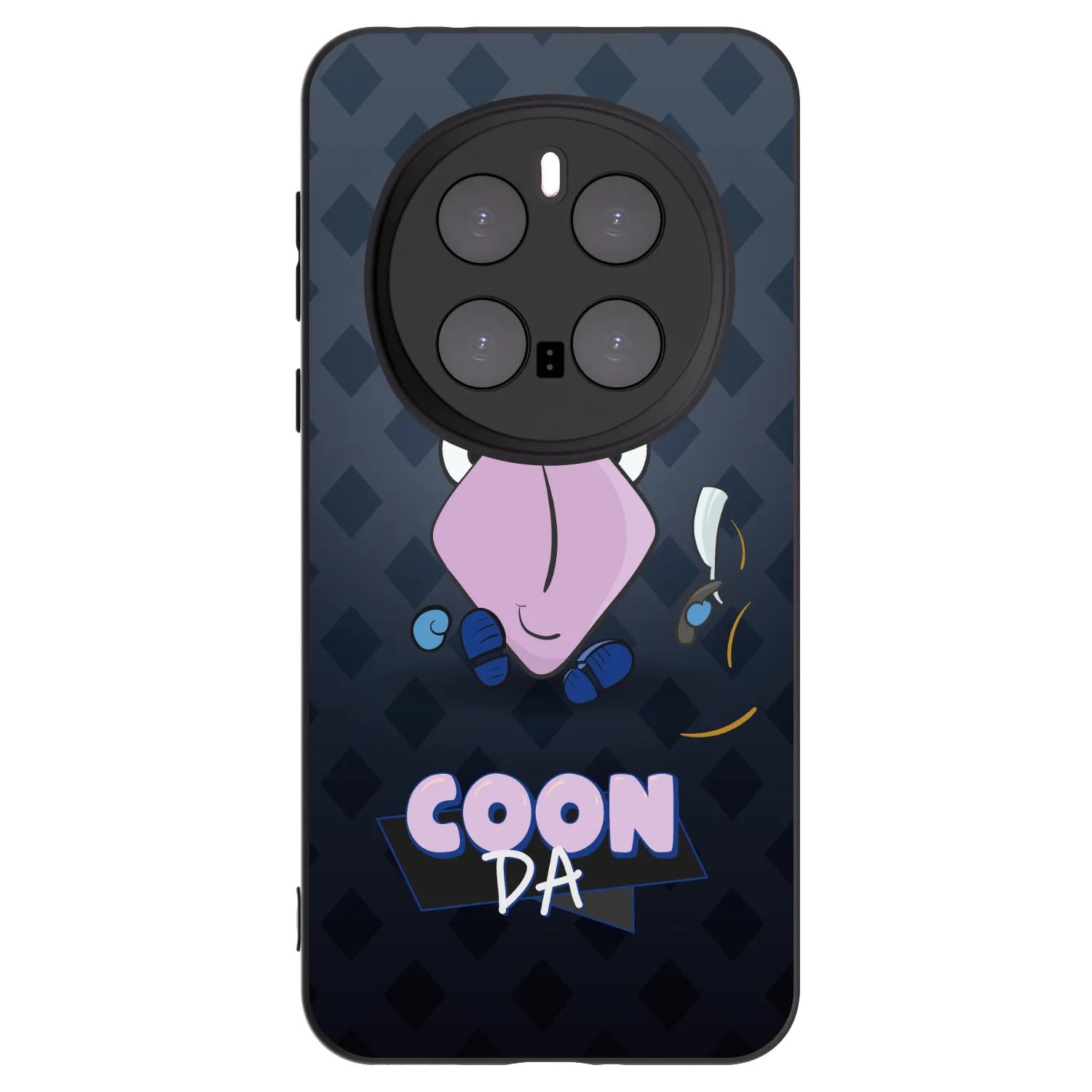 Picasee silikonový černý obal pro Honor Magic7 Pro 5G - COONDA holátko - tmavá