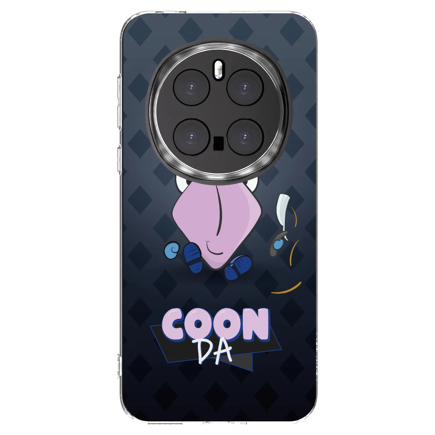 Picasee silikonový průhledný obal pro Honor Magic7 Pro 5G - COONDA holátko - tmavá